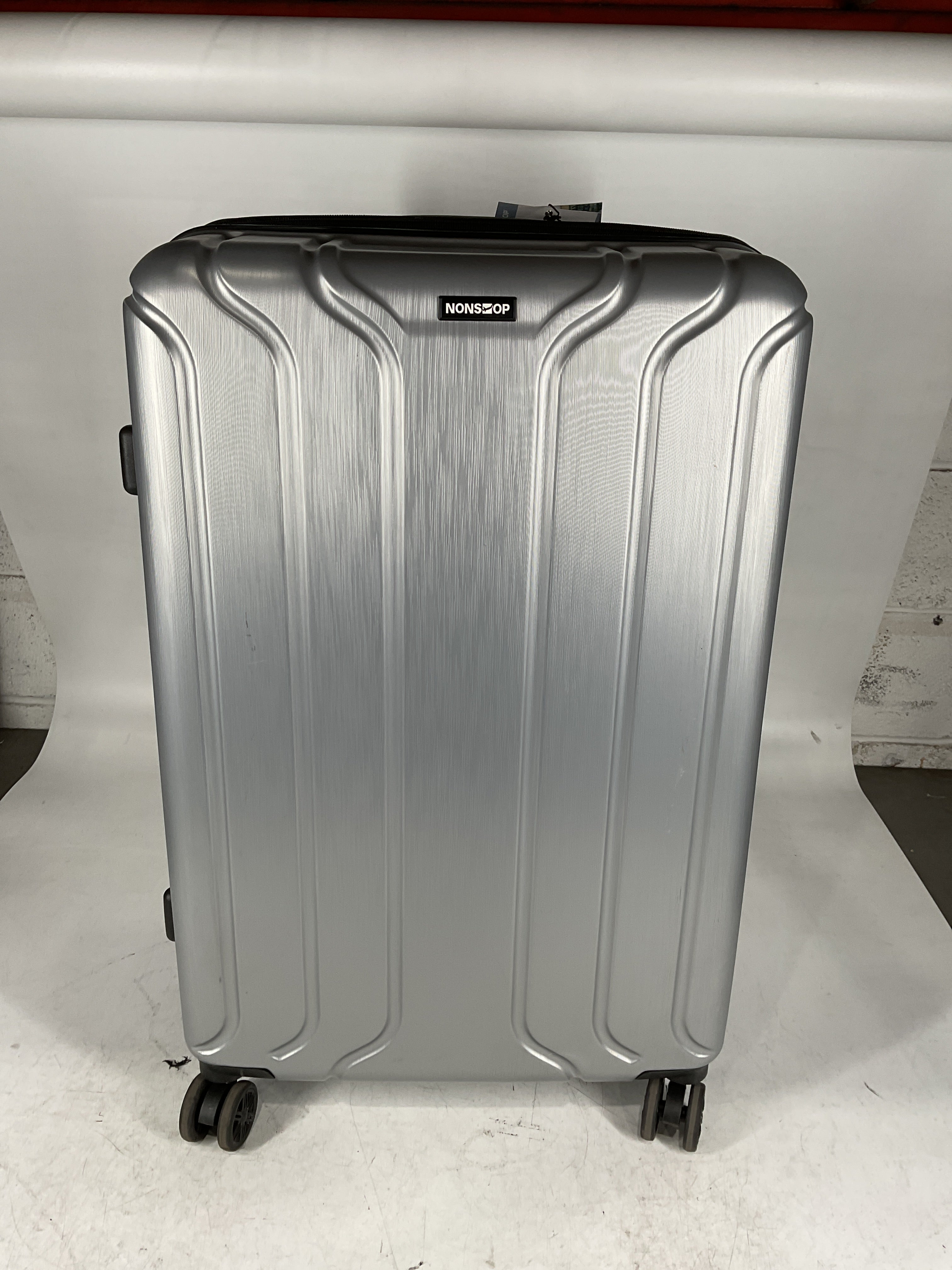 NONSTOP NEW YORK Luggage Expandable Spinner Wheels hard side shell Travel Suitcase Set 3 Piece Lightweight, TSA Lock, Double USB Port + 2 packing cubes U7