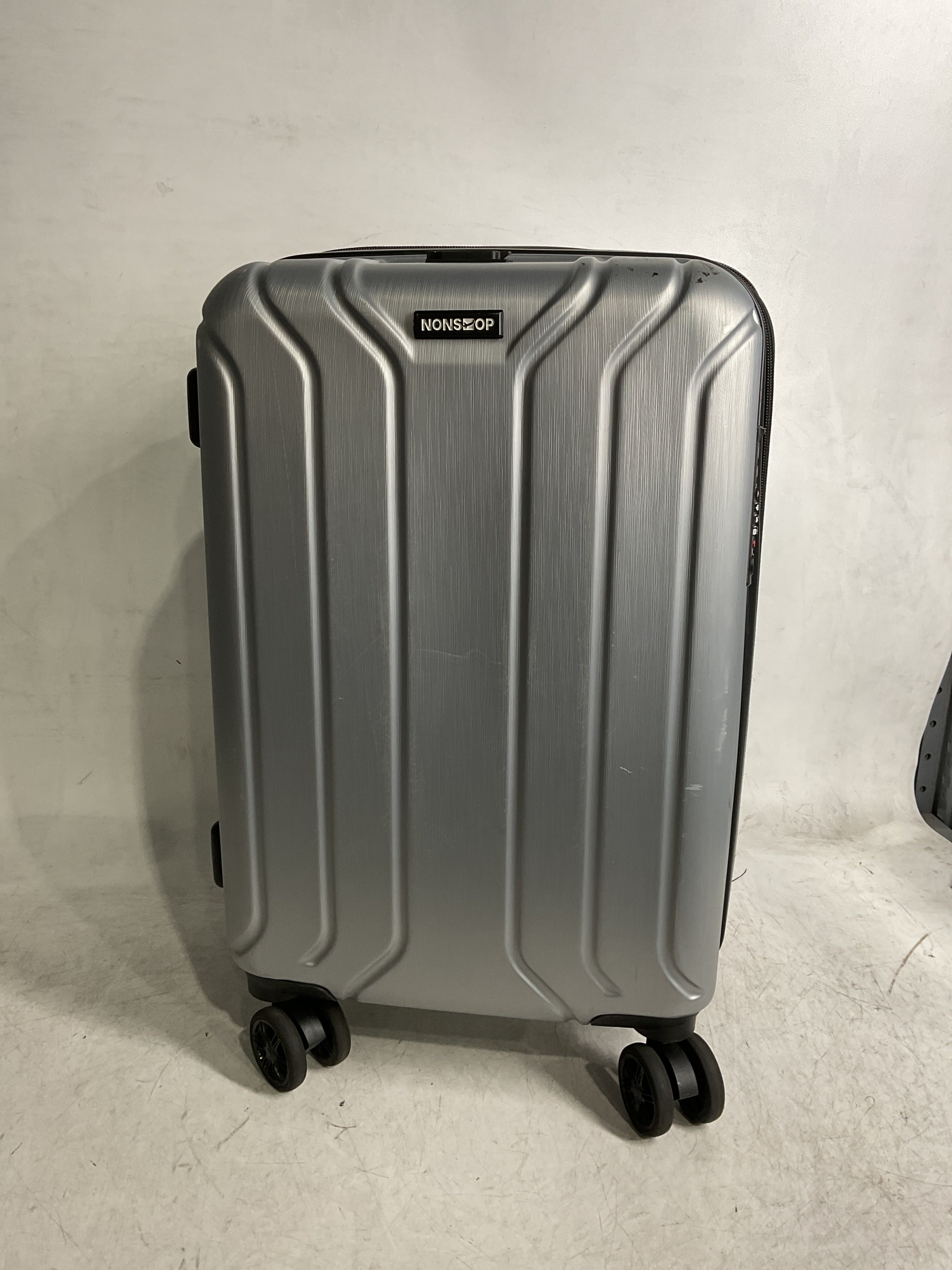 NONSTOP NEW YORK Luggage Expandable Spinner Wheels hard side shell Travel Suitcase Lightweight, TSA Lock, Double USB Port U1