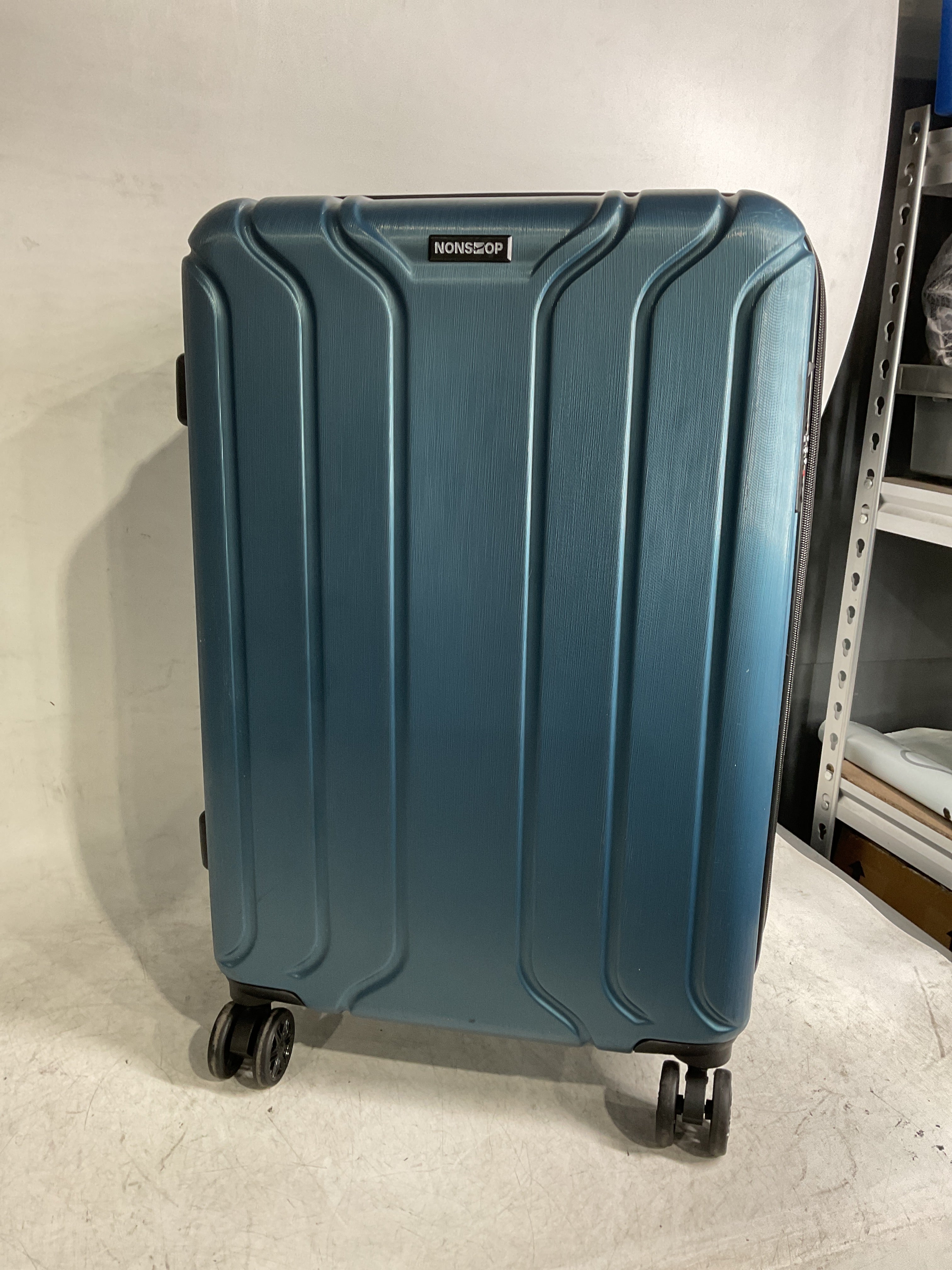 NONSTOP NEW YORK Luggage Expandable Spinner Wheels hard side shell Travel Suitcase Lightweight, TSA Lock, Double USB Port U3