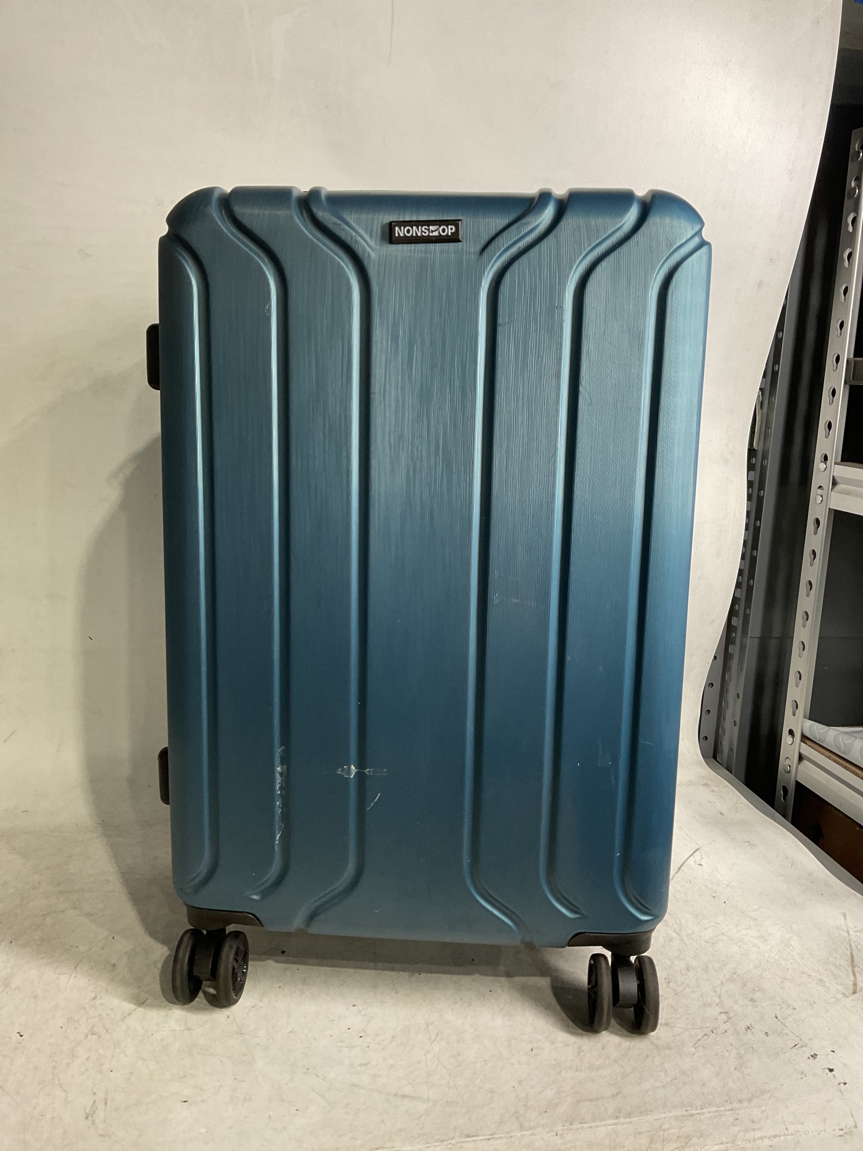 NONSTOP NEW YORK Luggage Expandable Spinner Wheels hard side shell Travel Suitcase Lightweight, TSA Lock, Double USB Port U4