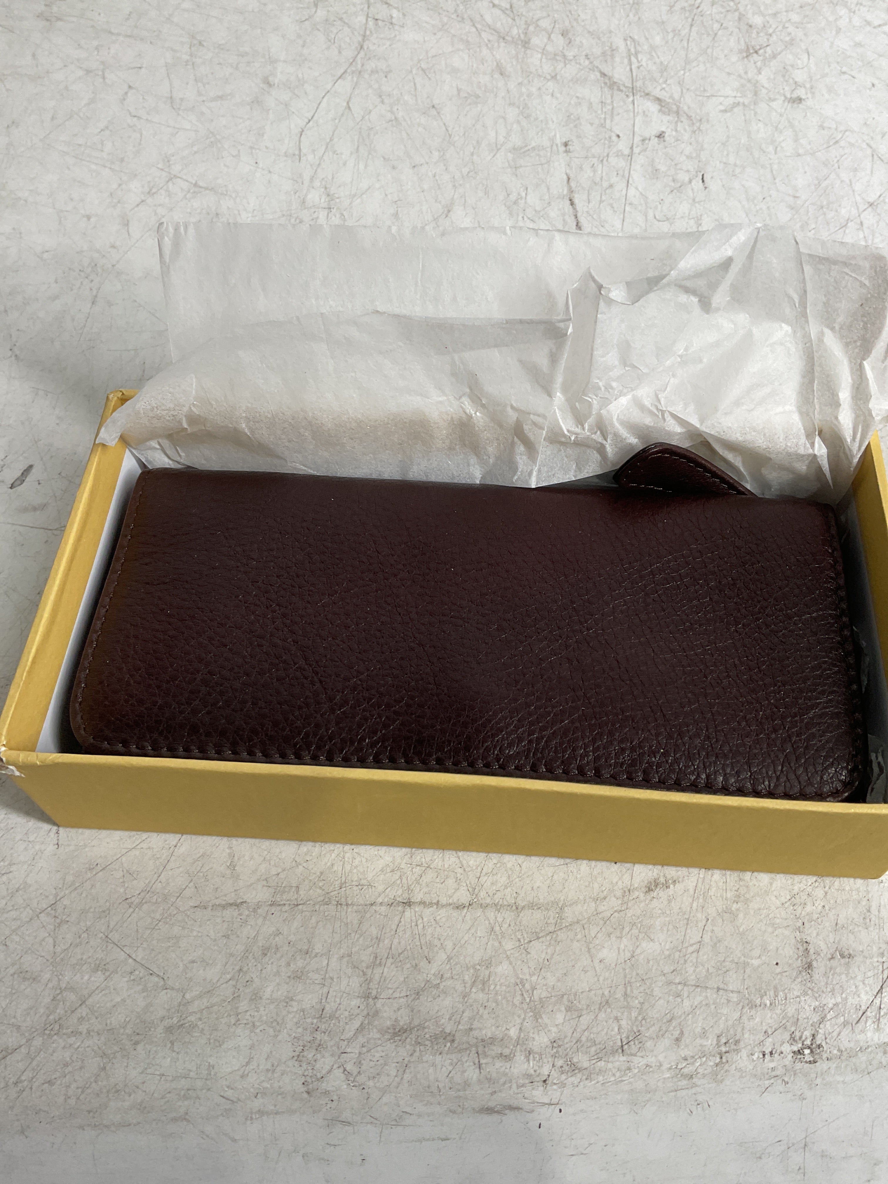 Osgoode Marley Cashmere Deluxe Checkbook Cover ( Espresso , One Size ) Espresso One Size U1