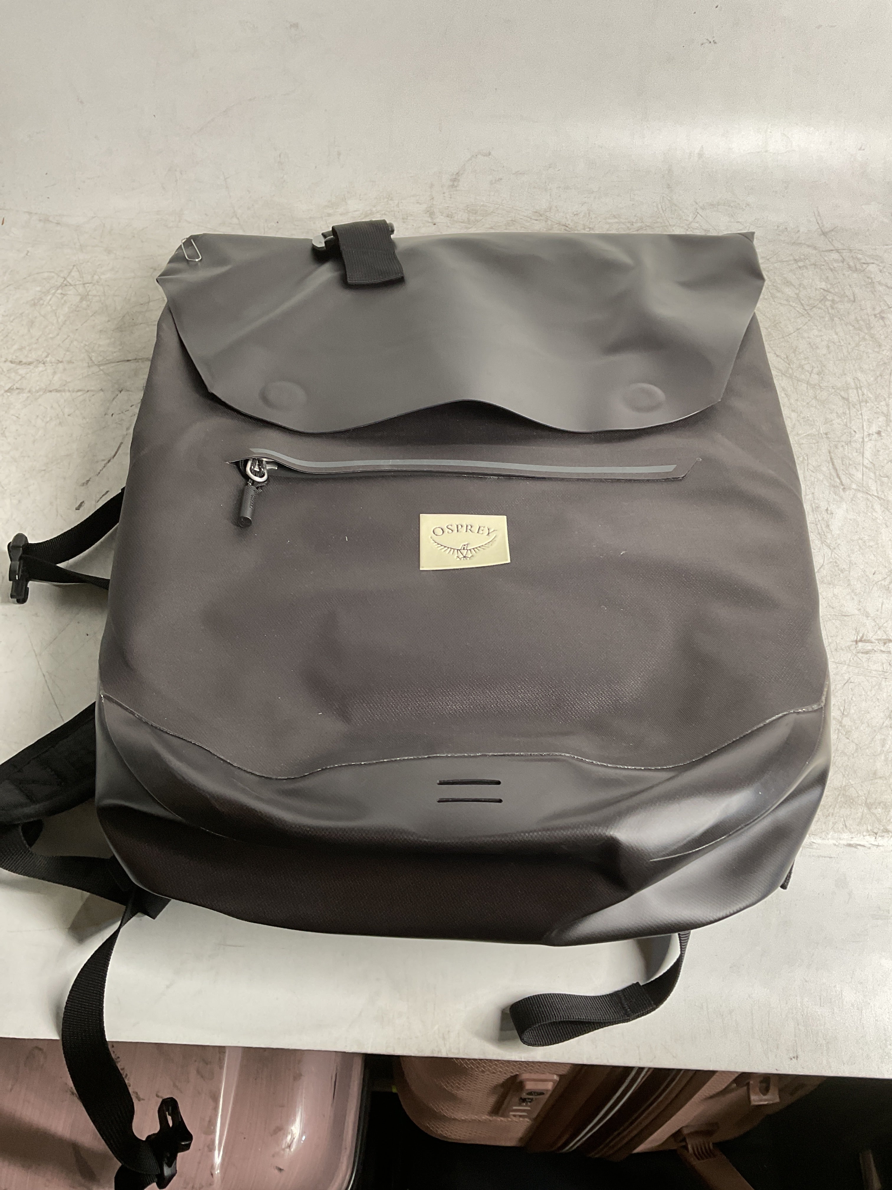 Osprey Arcane Roll Top Waterproof Backpack 18 ( Stonewash Black , O/S ) Stonewash Black O S U1