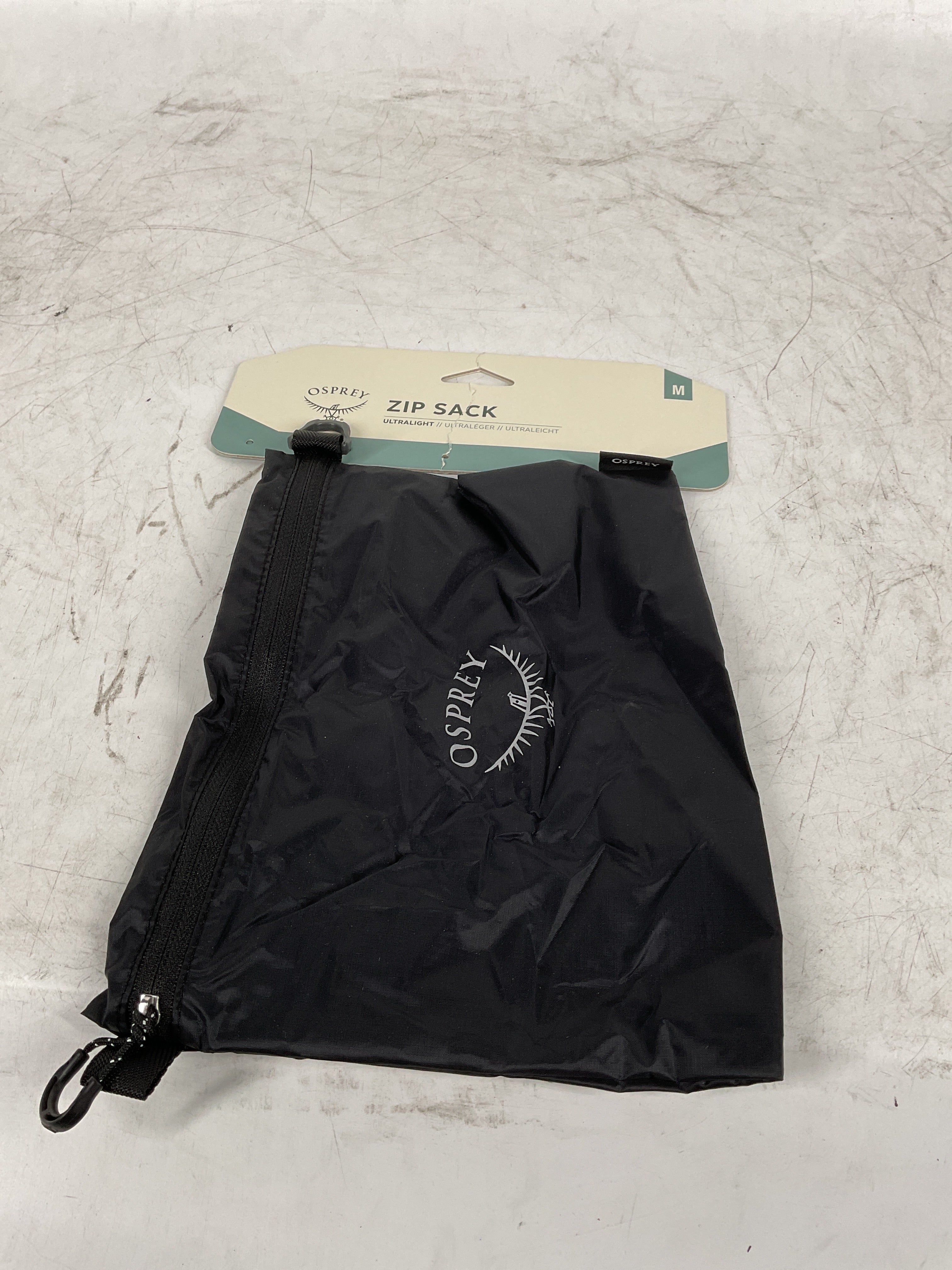 Osprey Ultralight Zipper Sack ( Black , Medium ) Black Medium U1