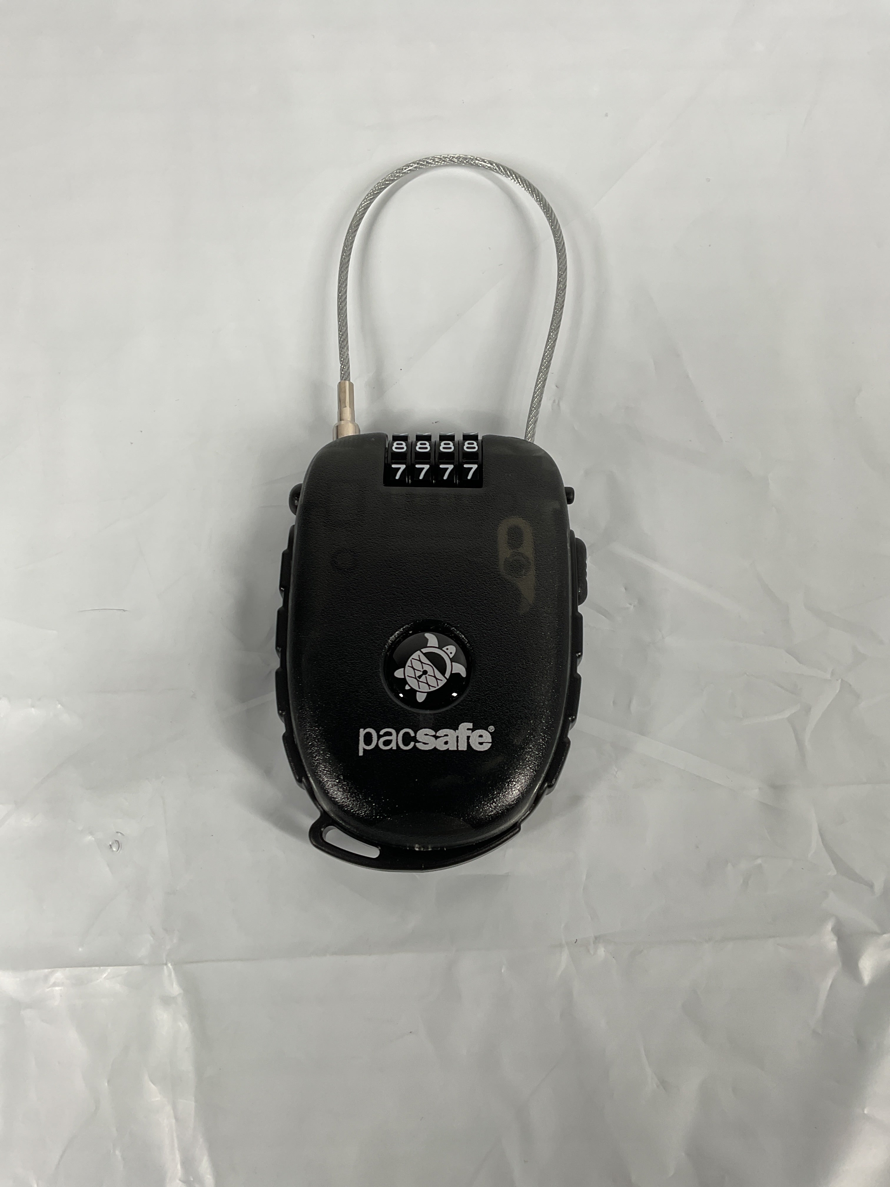 PacSafe Retractasafe 250 Retractable Cable Lock - 4 Dial ( Smoke , One Size ) Smoke One Size U1