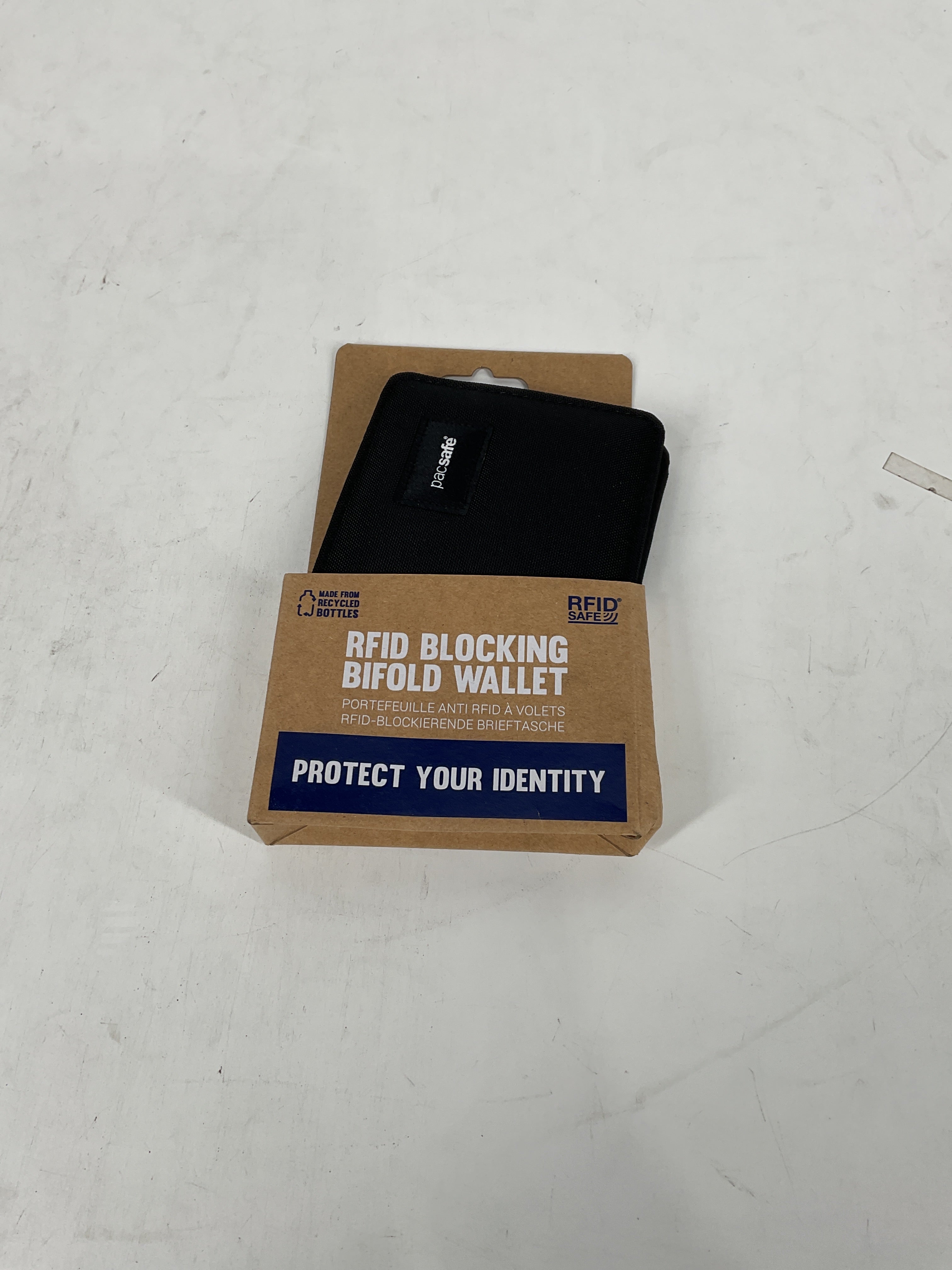 Pacsafe Rfidsafe Bifold Wallet Black One Size U1