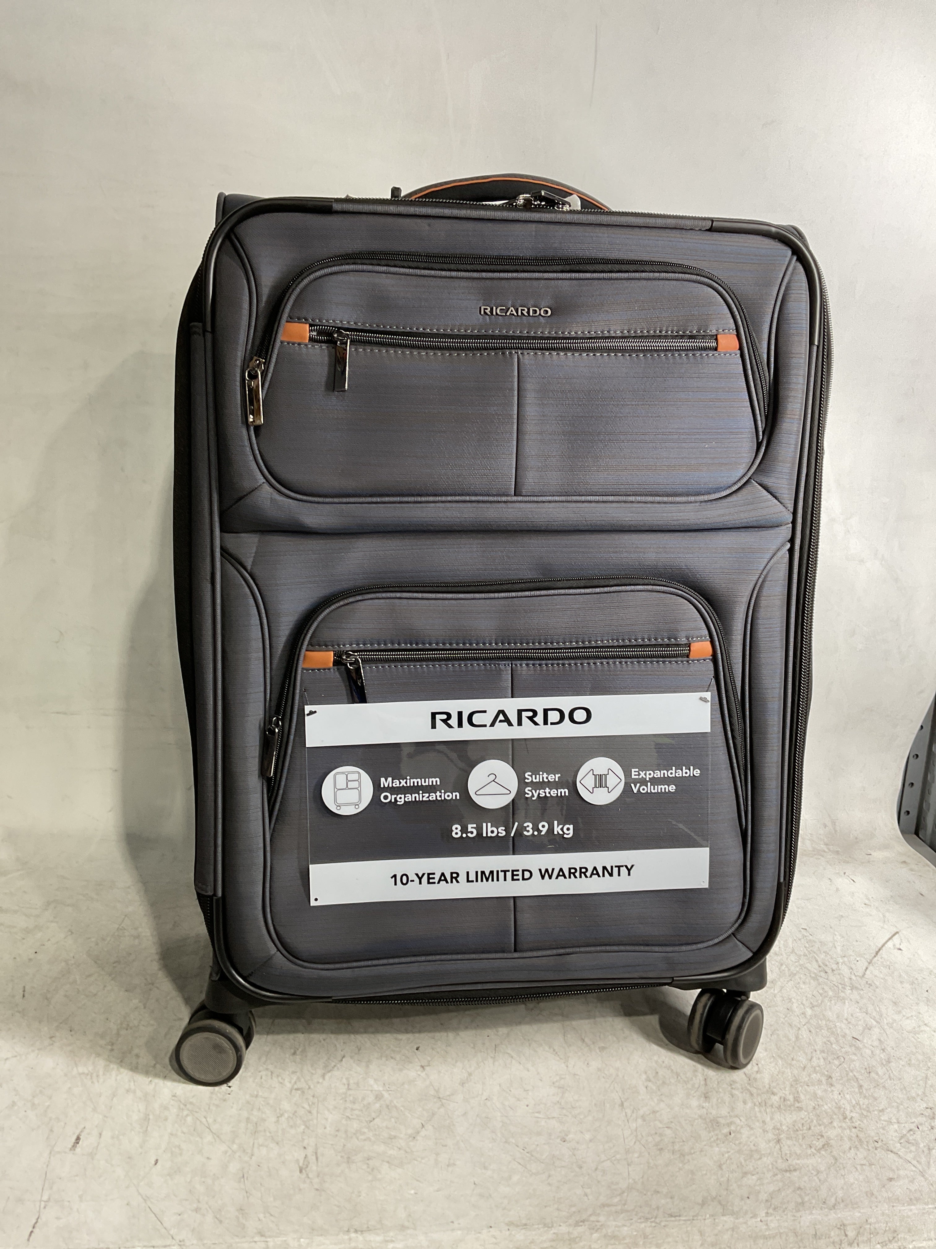 Ricardo Montecito 25" Soft Side Spinner Luggage ( Gray , One Size ) Gray One Size U1