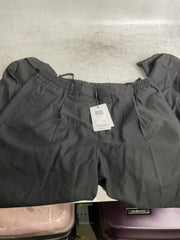 Reiss Brighton Pleated Relax Trousers 32 in Black U1