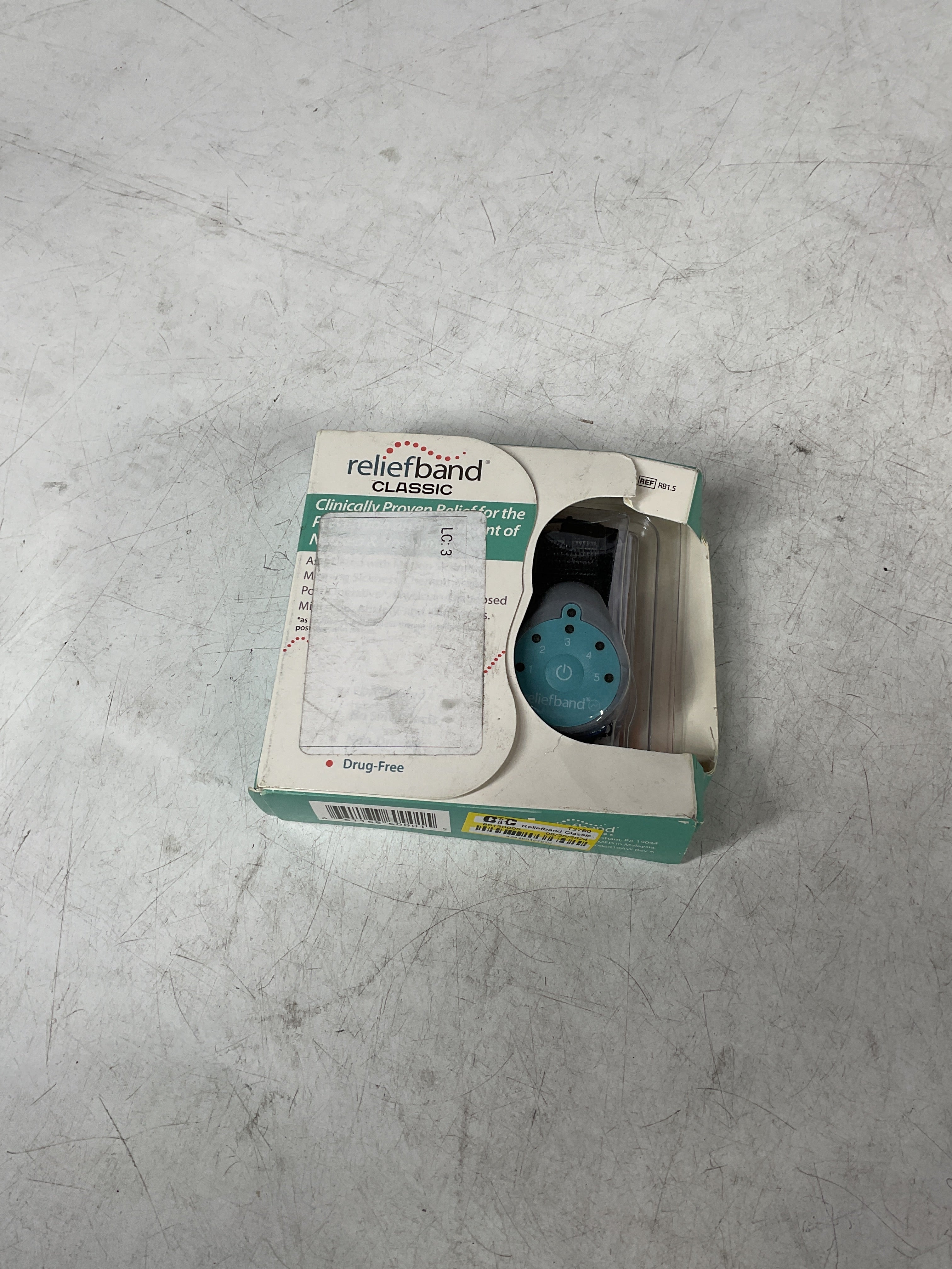 Reliefband Classic Anti-Nausea Wearable U2