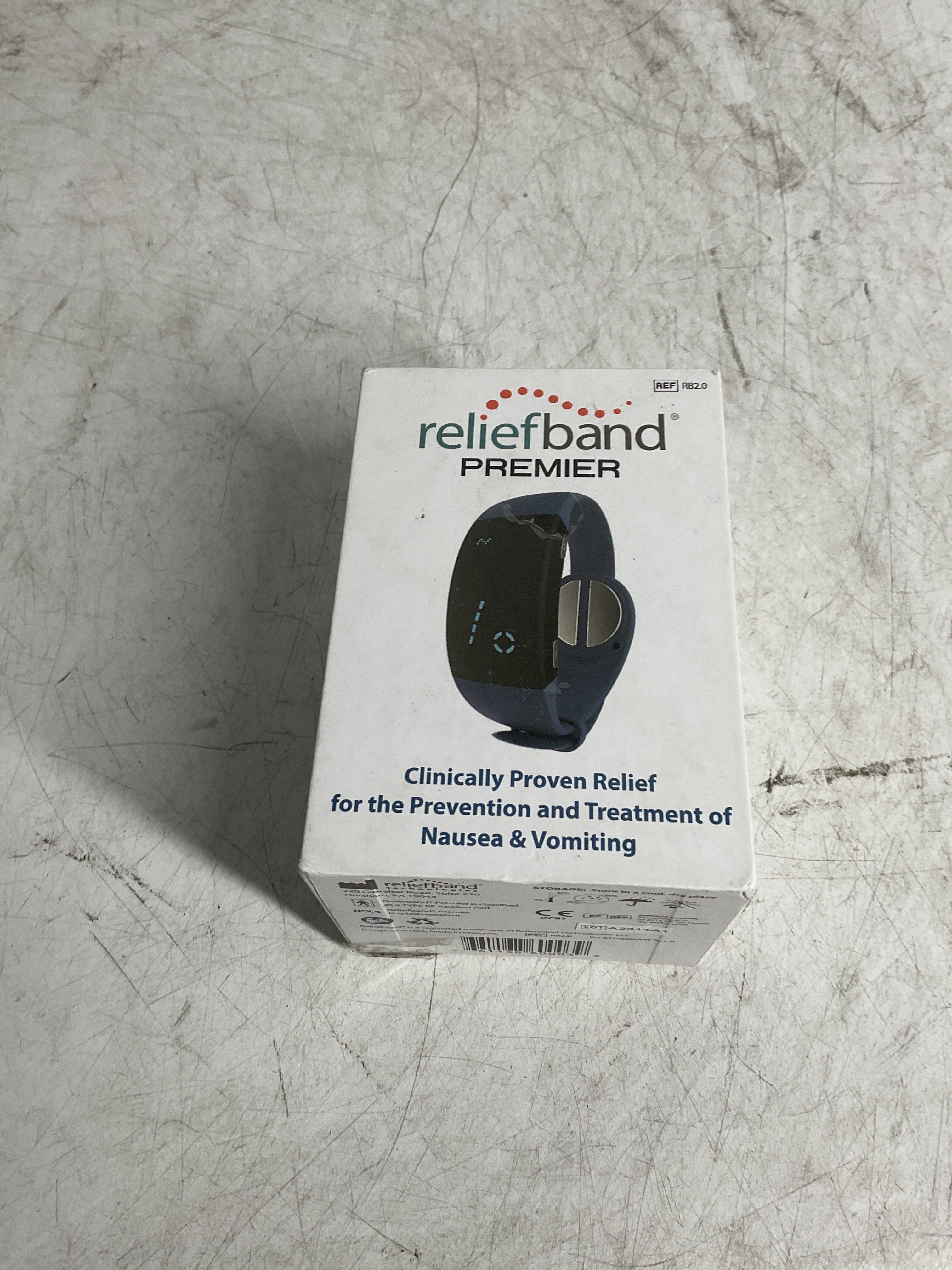 Reliefband Premier Anti-Nausea Wearable ( Blue , One Size ) Blue One Size U3