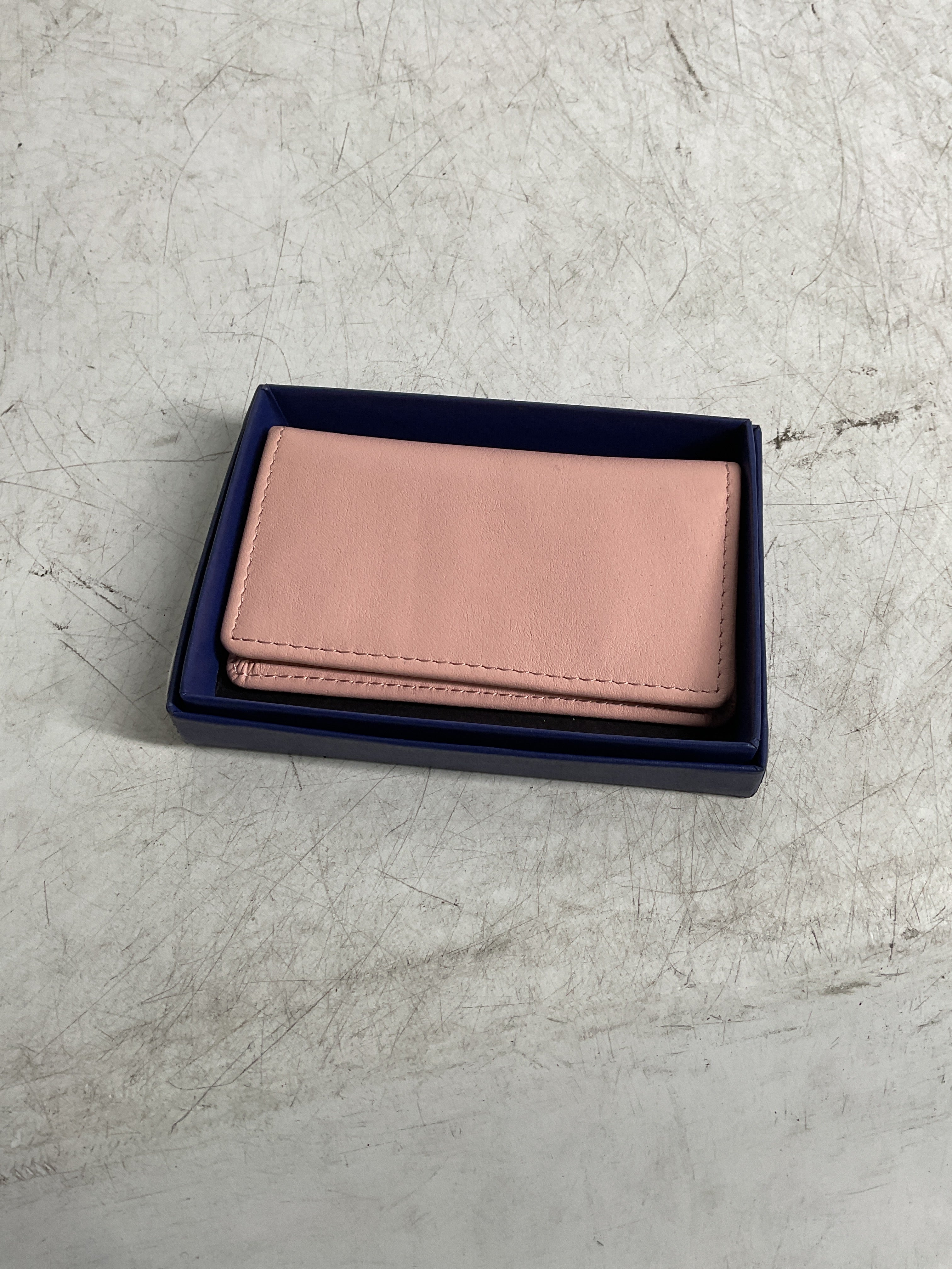Royce Leather Business Card Case ( Carnation Pink , One Size ) Carnation Pink One Size U1