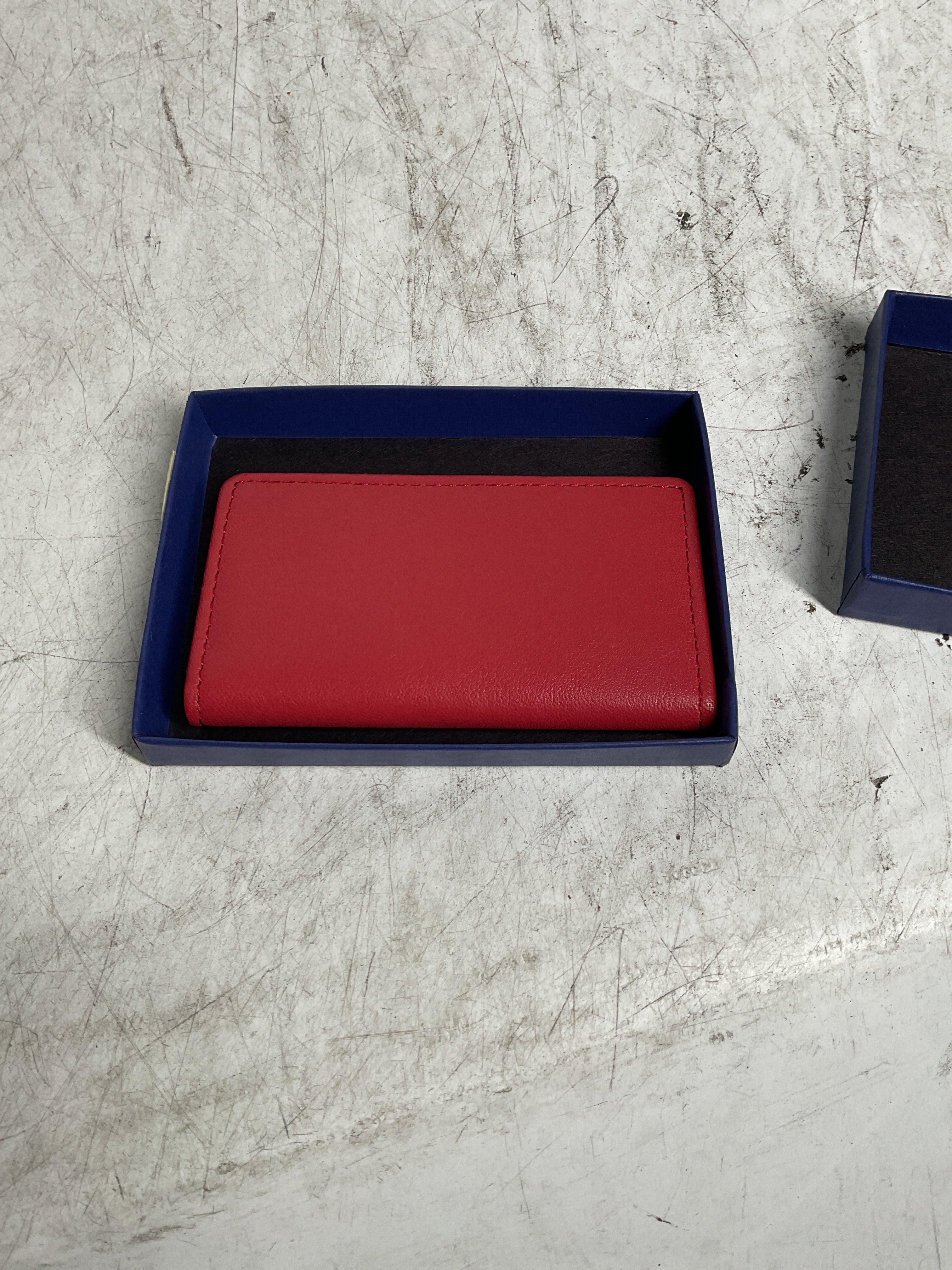 Royce Leather Business Card Case ( Red , One Size ) Red One Size U1