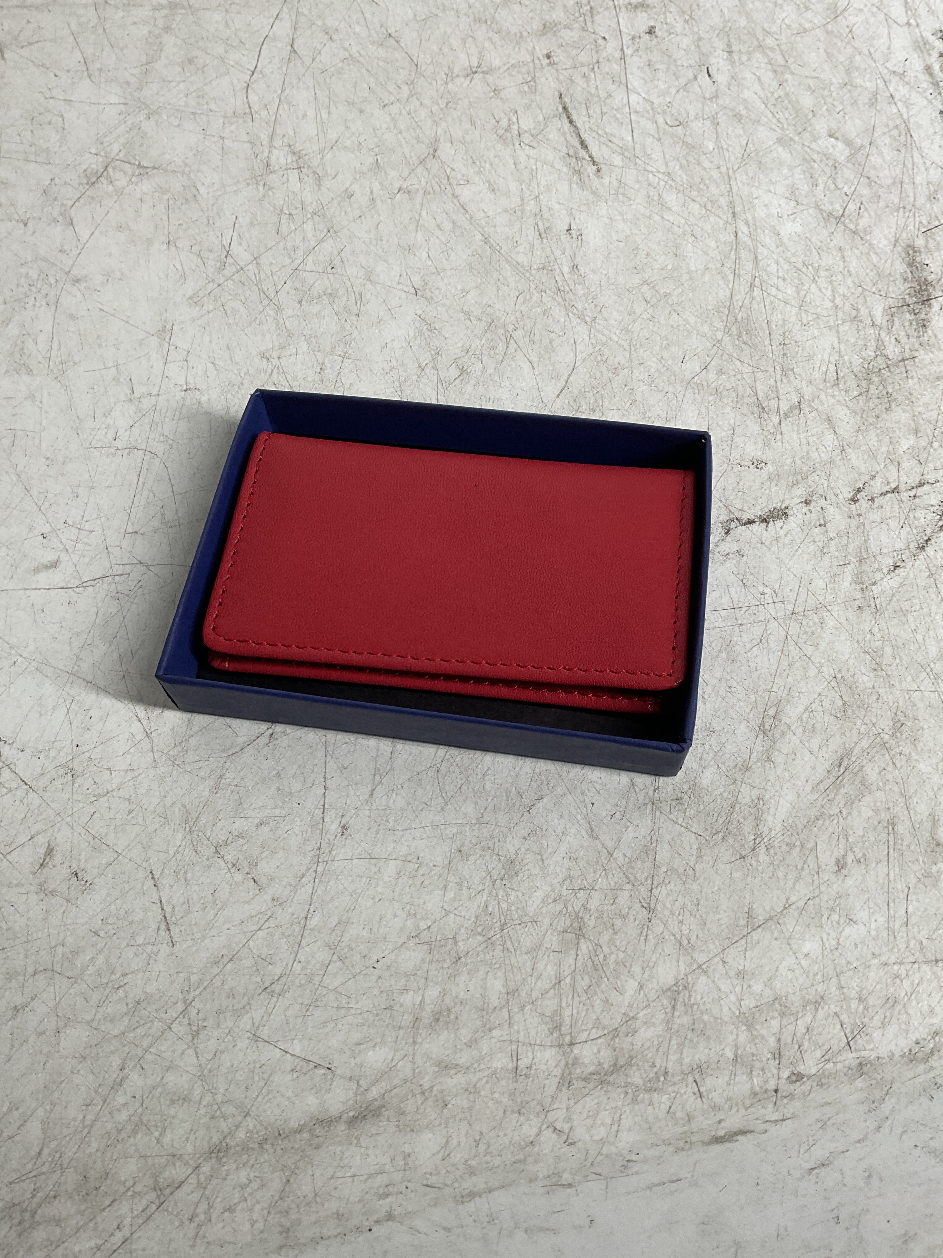 Royce Leather Business Card Case ( Red , One Size ) Red One Size U4