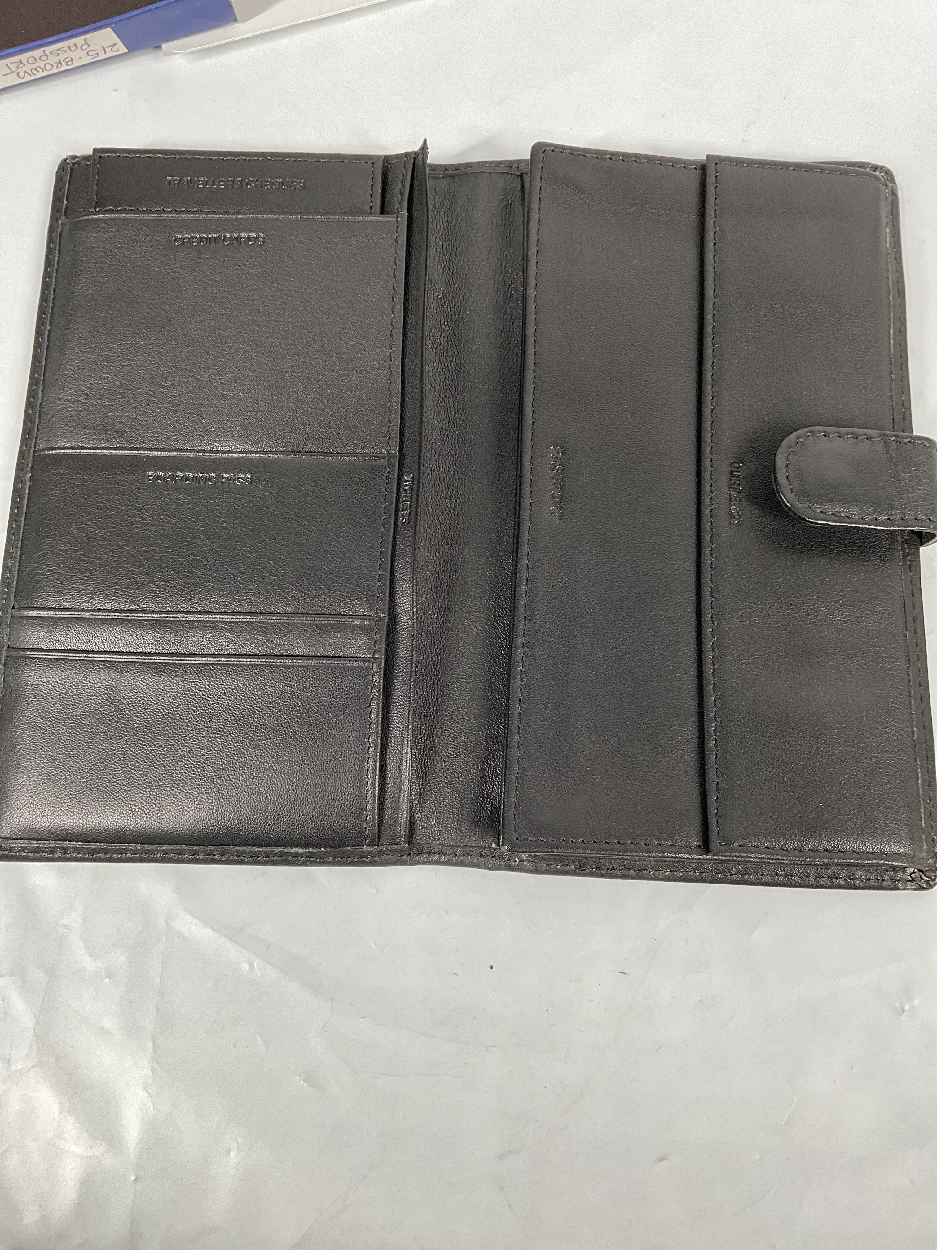 Royce Leather RFID Blocking Passport Jacket ( Black , One Size ) Black One Size U1