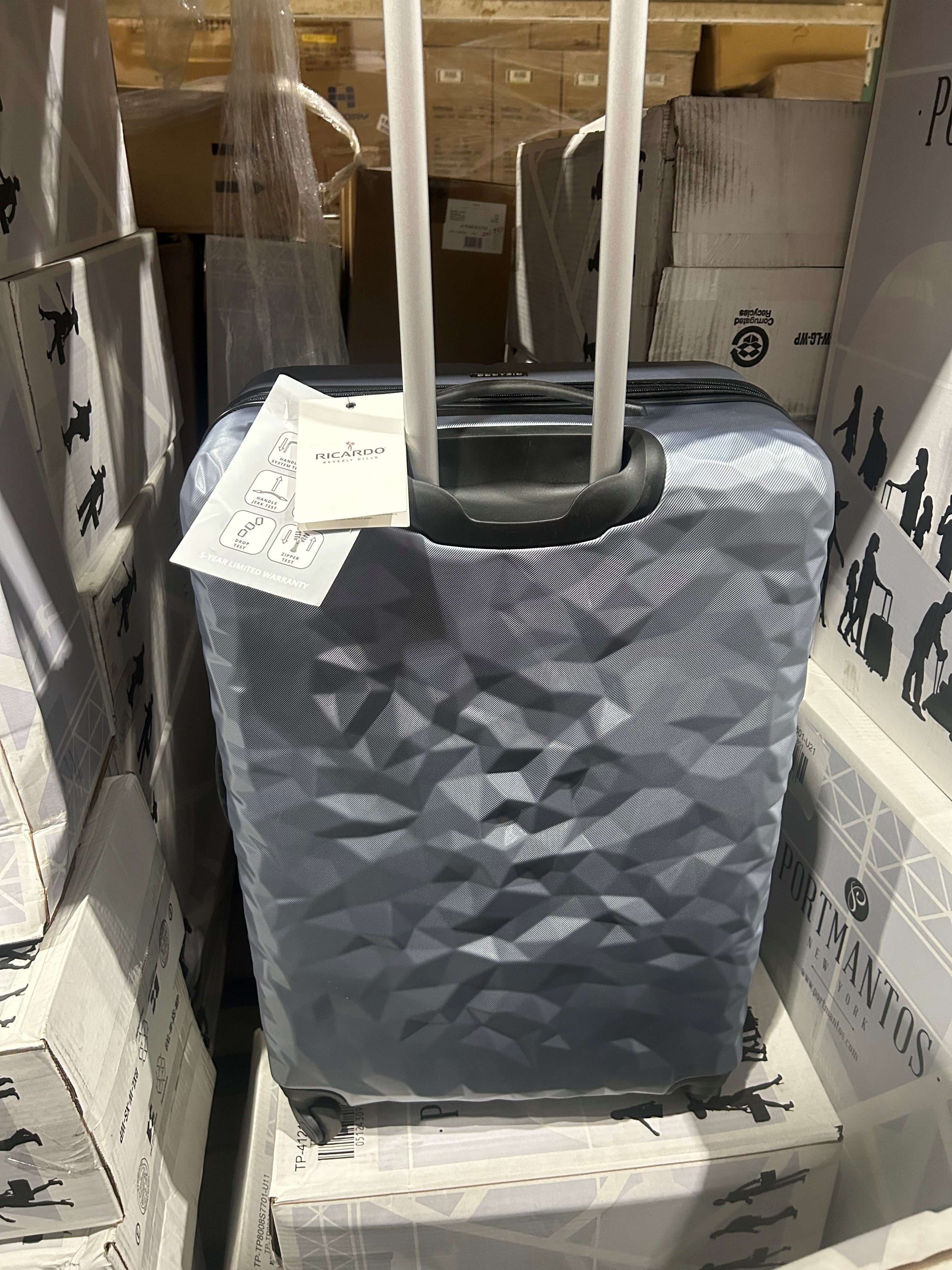 Ricardo Beverly Hills Indio Hardside Luggage, Durable, Spacious, Stylish, Compression Straps, Secondary Packing Compartment U1