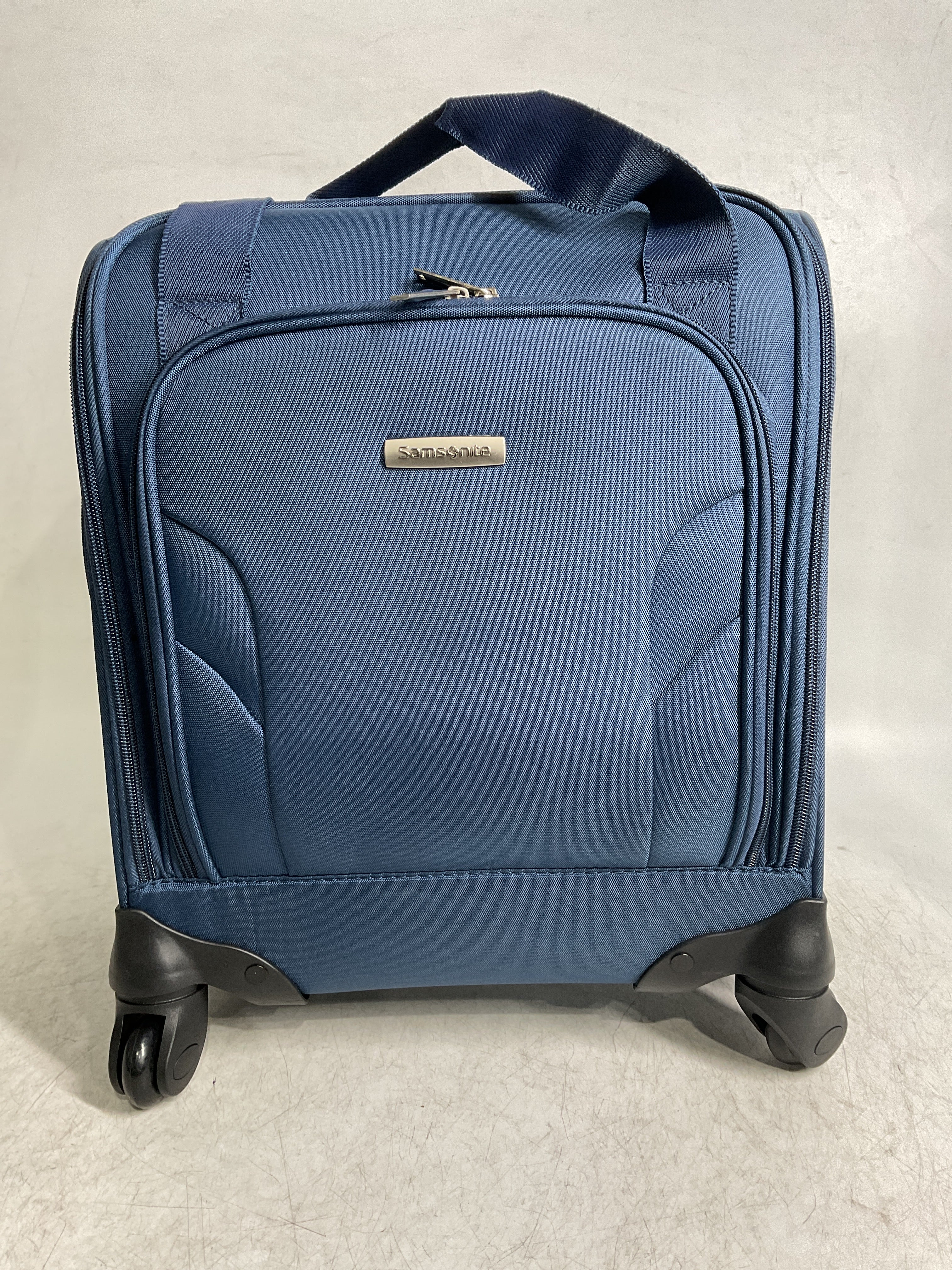 Samsonite Underseat Carry-On Spinner with USB Port ( Ocean , One Size ) Ocean One Size U7