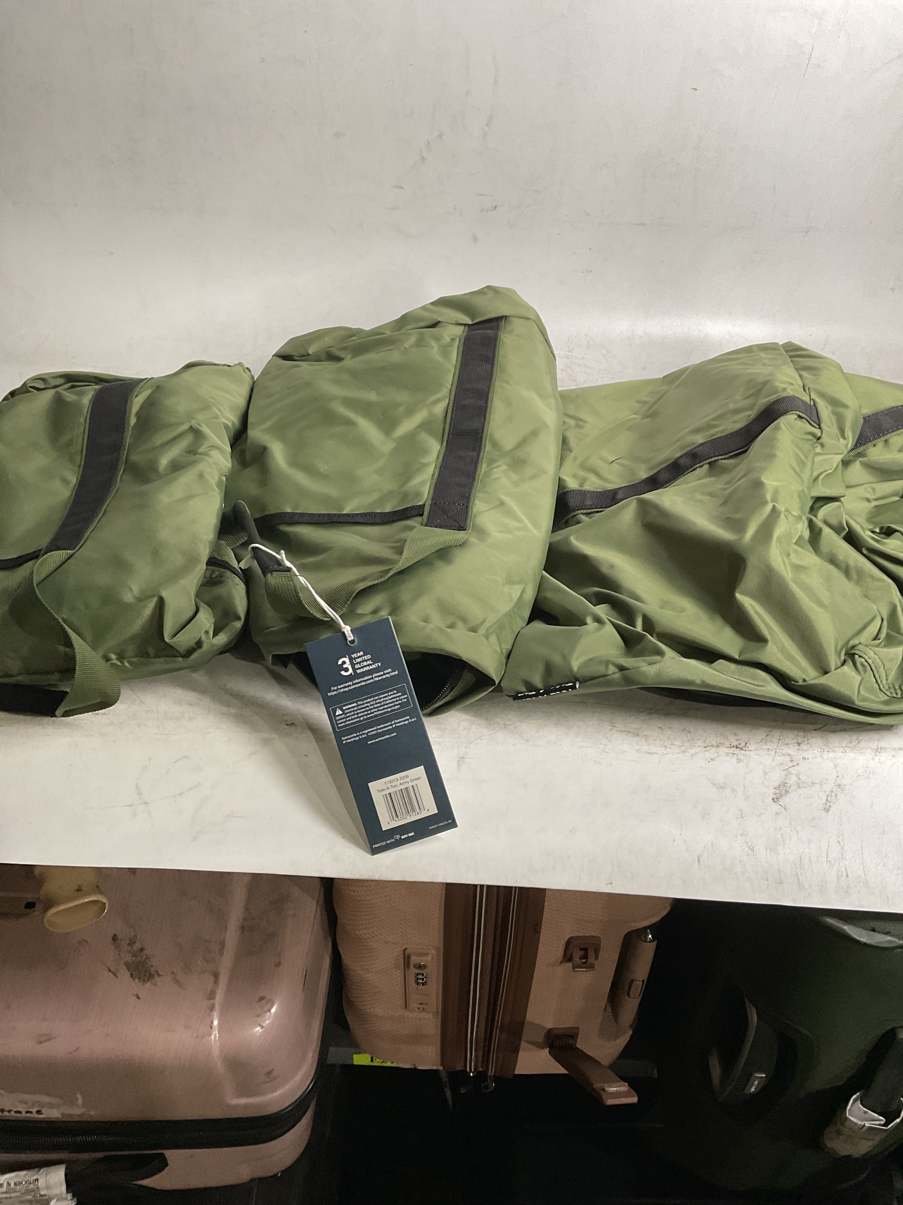 Samsonite Tote-A-Ton 32.5-Inch Duffel Bag ( Army Green , 3-Pack ) Army Green 3 Pack U5