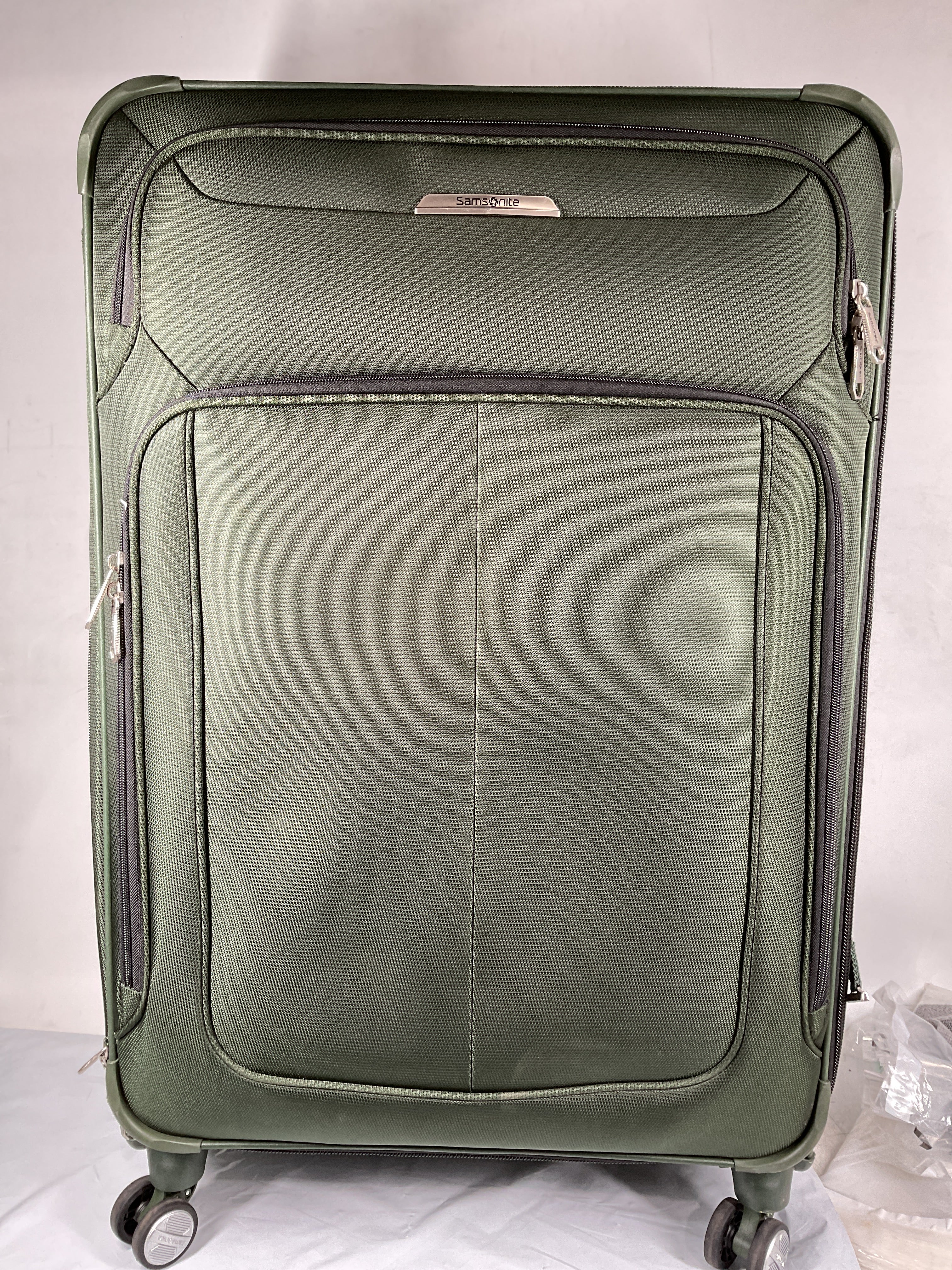 Samsonite Solyte DLX Expandable Softside Luggage with Spinner Wheels ( Cedar Green ) Cedar Green  U1