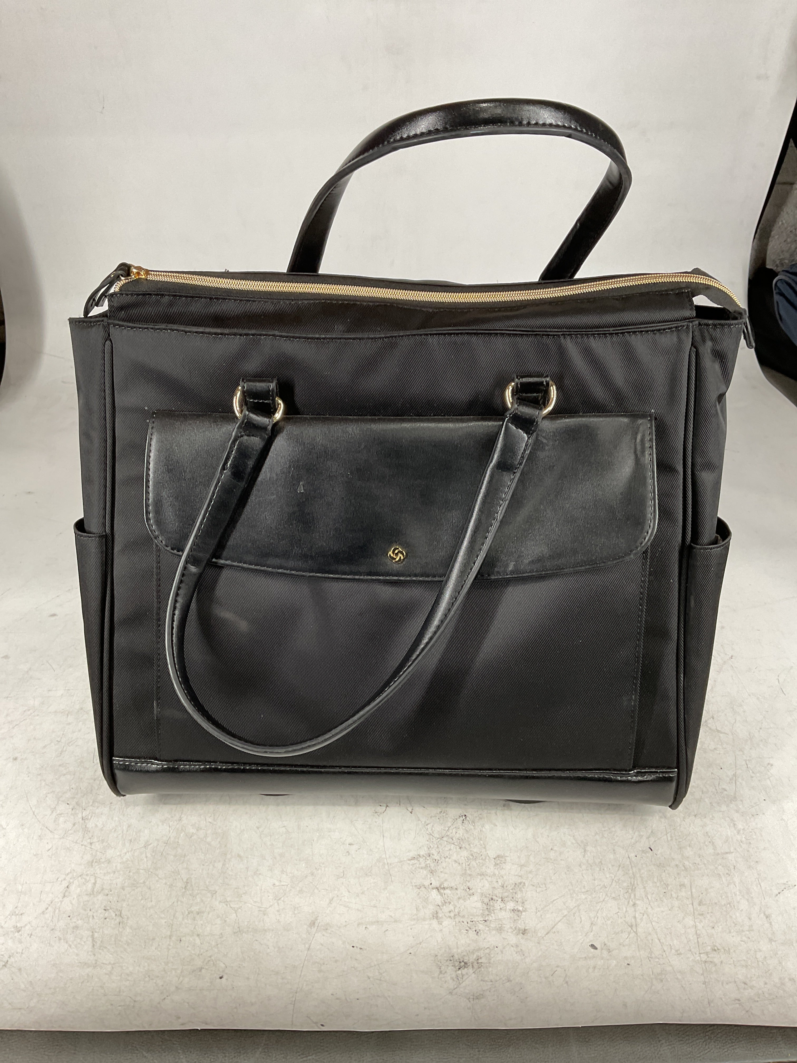 Samsonite Women's Mobile Solution Business Black Upright Wheeled Carryall U6