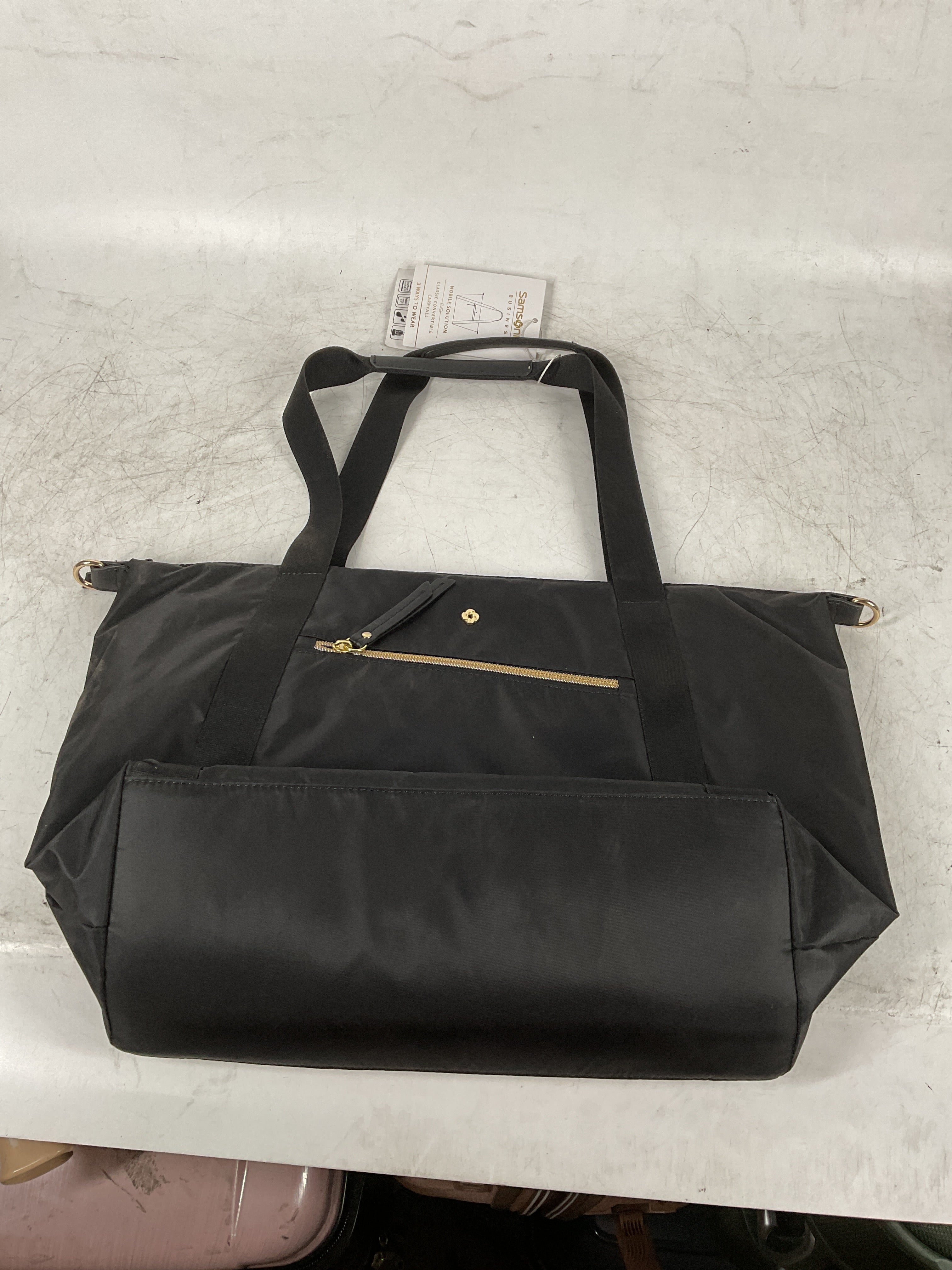 Samsonite Women's Mobile Solution Business ( Black , Classic Convertible Carryall ) Black Classic Convertible Carryall U6