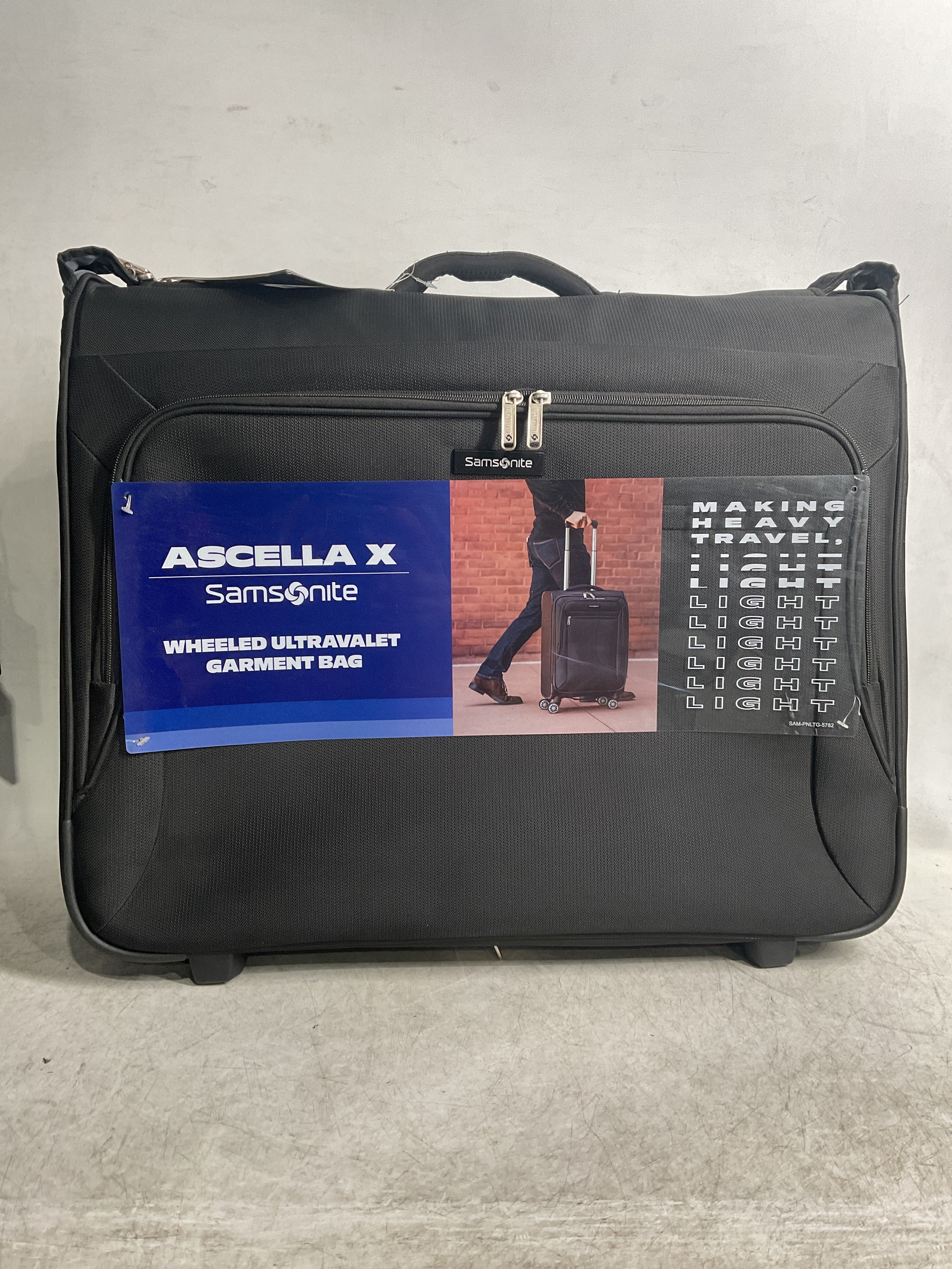 Samsonite Ascella X Softside Luggage ( Black , Garment Bag ) Black Garment Bag U2