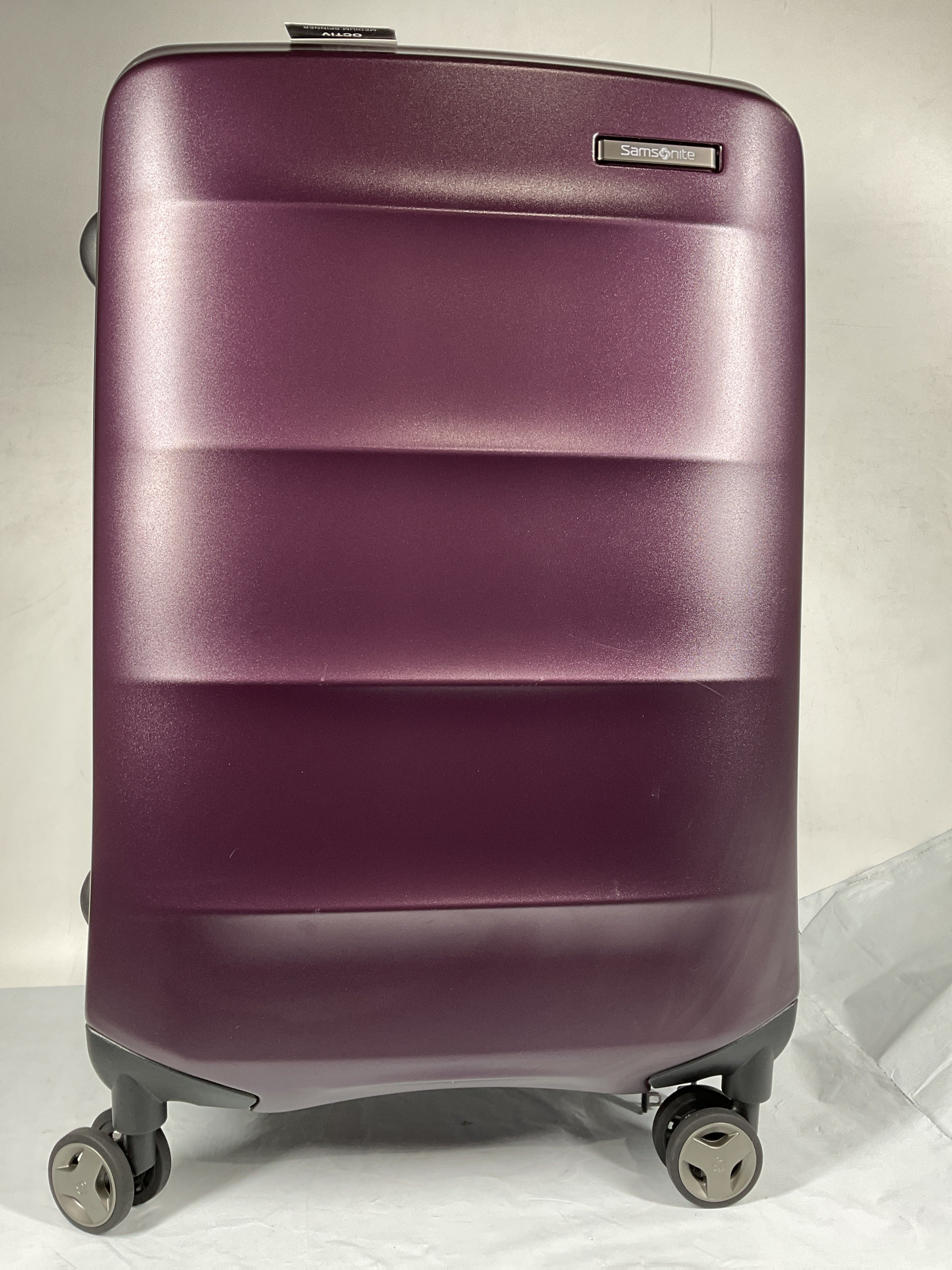 Samsonite Octiv Hardside Spinner ( Amethyst Purple , Check-Medium 24 ) Amethyst Purple Check Medium 24 U5