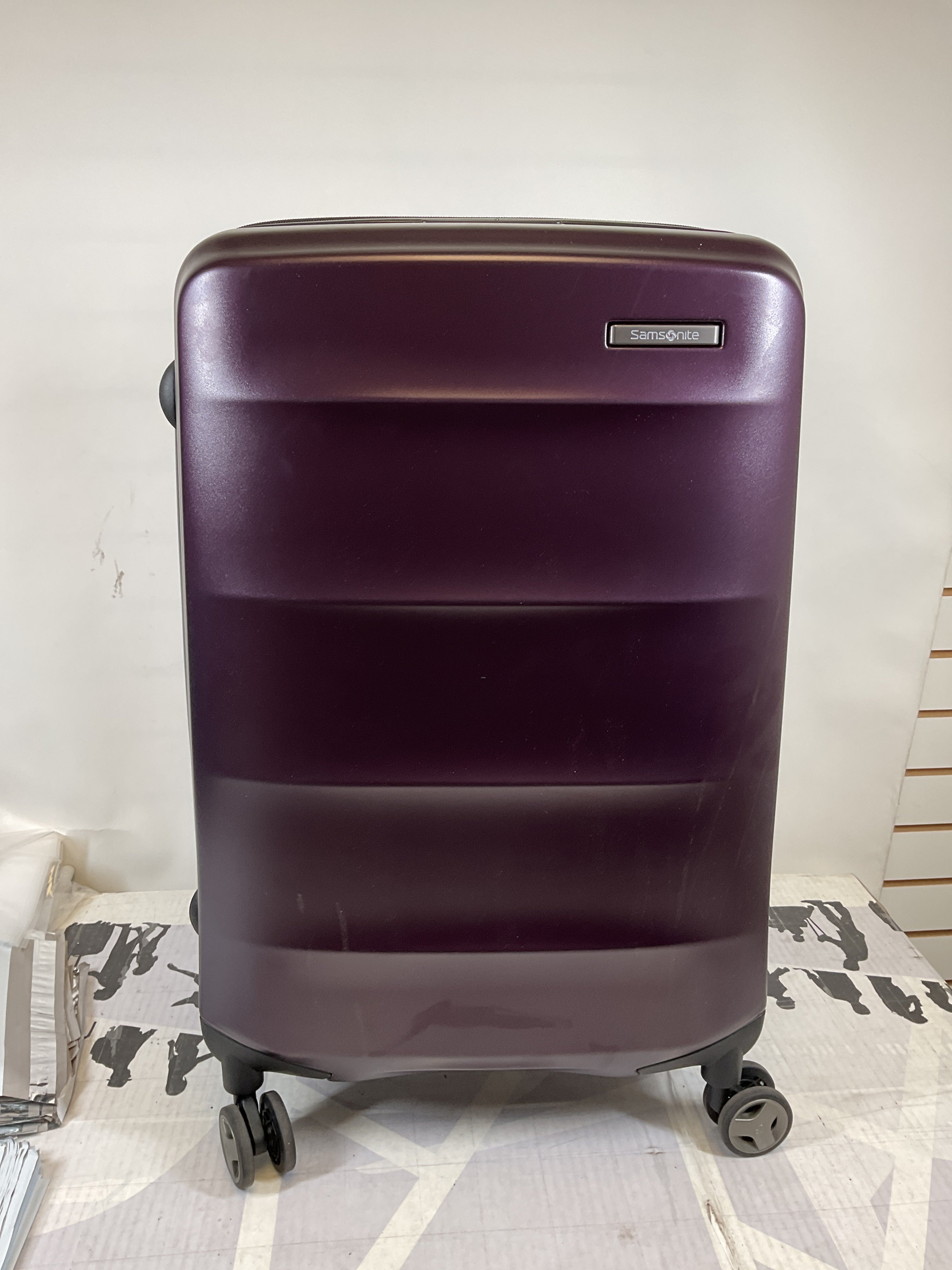 Samsonite Octiv Hardside Spinner ( Amethyst Purple , Check-Medium 24 ) Amethyst Purple Check Medium 24 U8