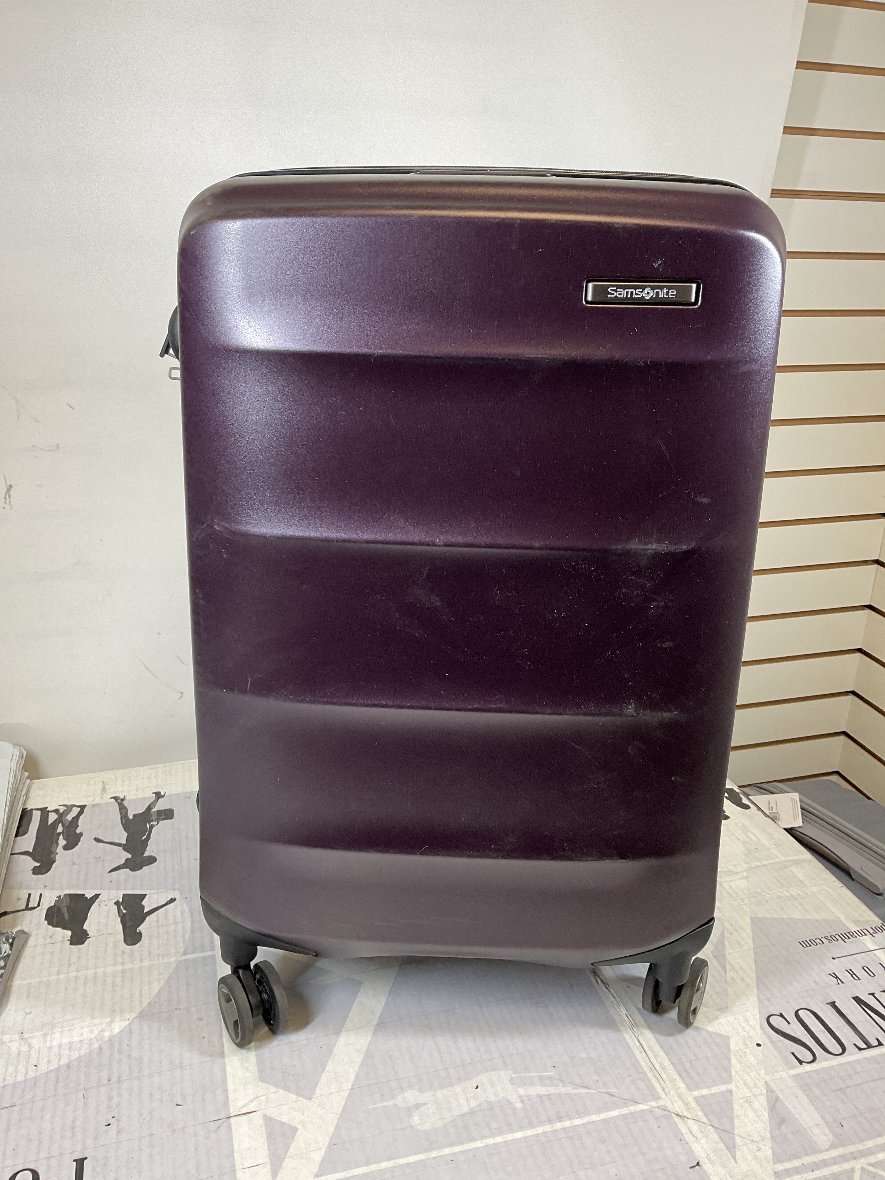 Samsonite Octiv Hardside Spinner ( Amethyst Purple , Check-Medium 24 ) Amethyst Purple Check Medium 24 U9