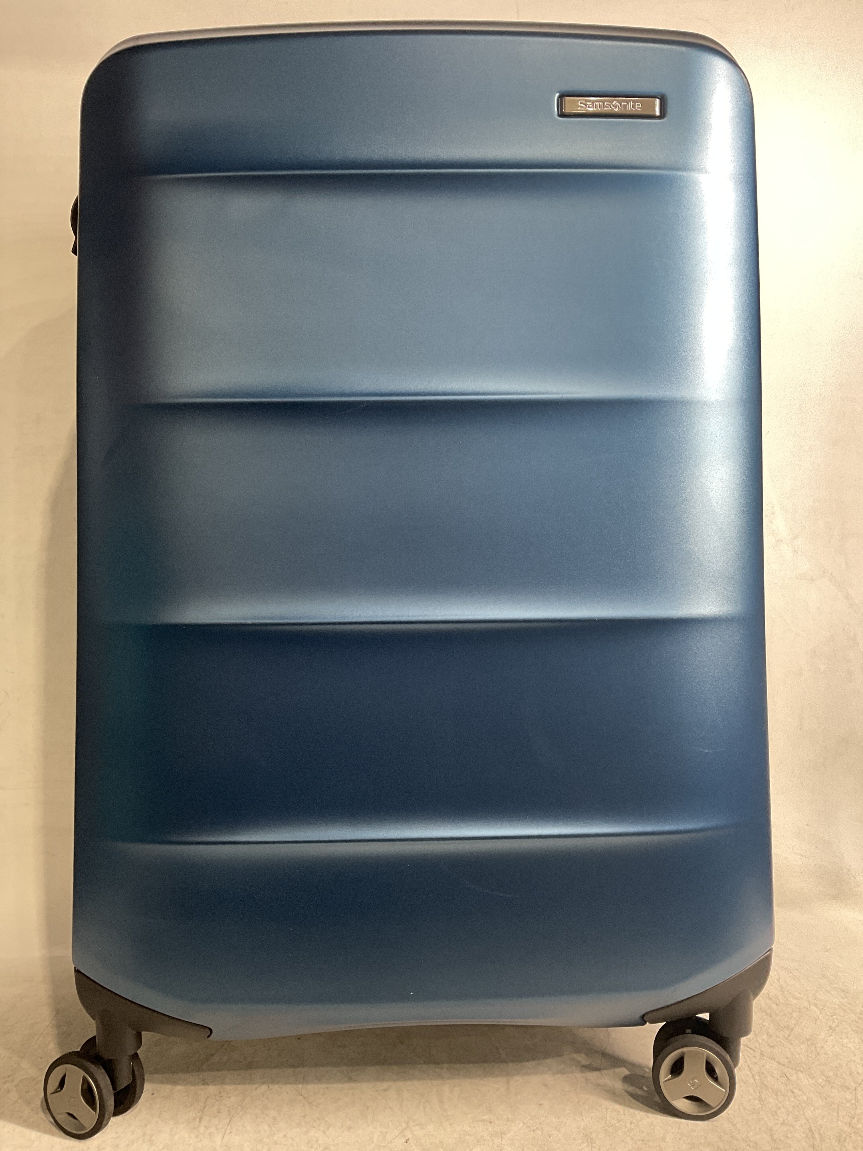 Samsonite Octiv Hardside Spinner ( Blue Denim , Check-Large 28 ) Blue Denim Check Large 28 U10