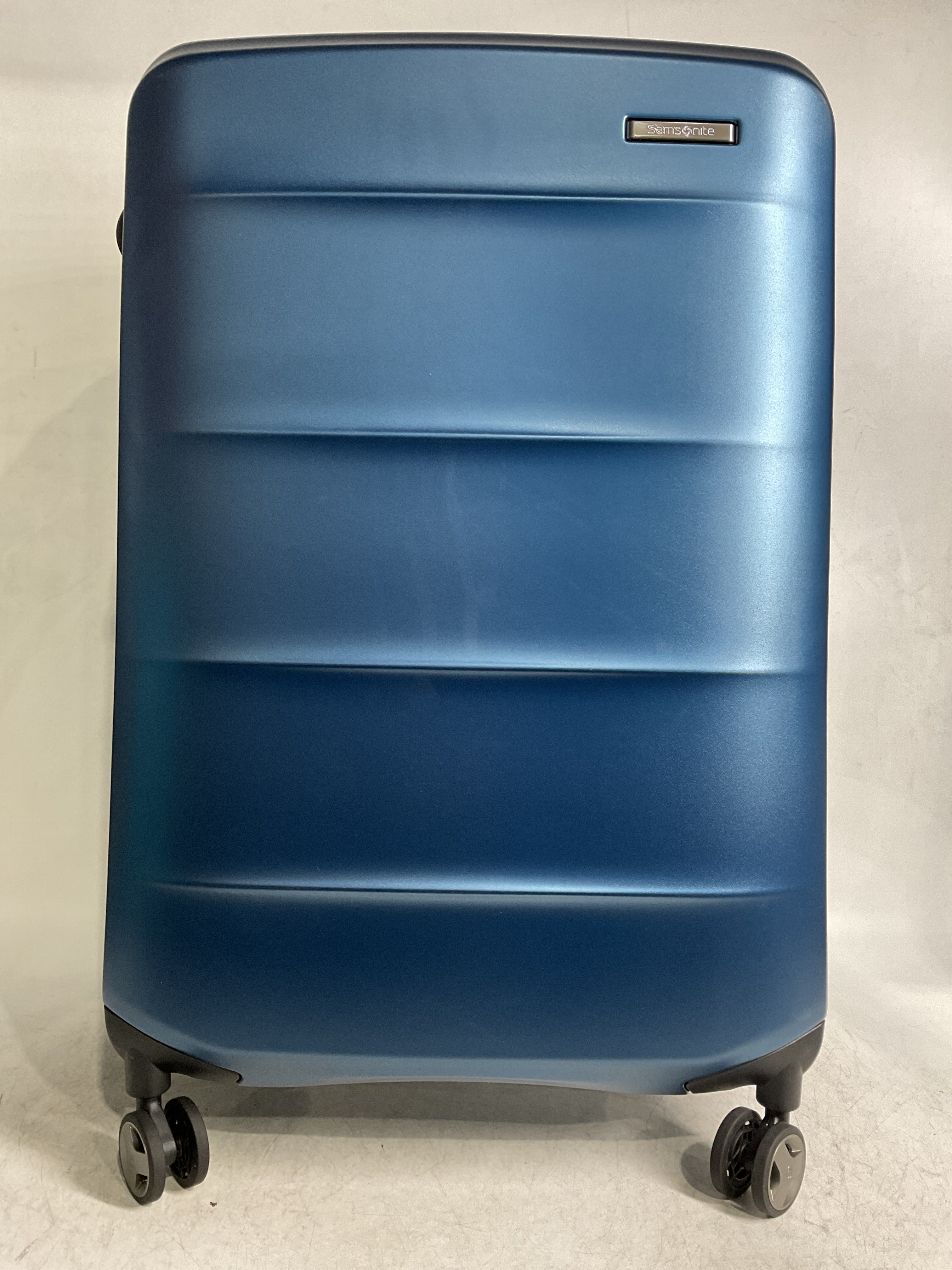 Samsonite Octiv Hardside Spinner ( Blue Denim , Check-Large 28 ) Blue Denim Check Large 28 U11