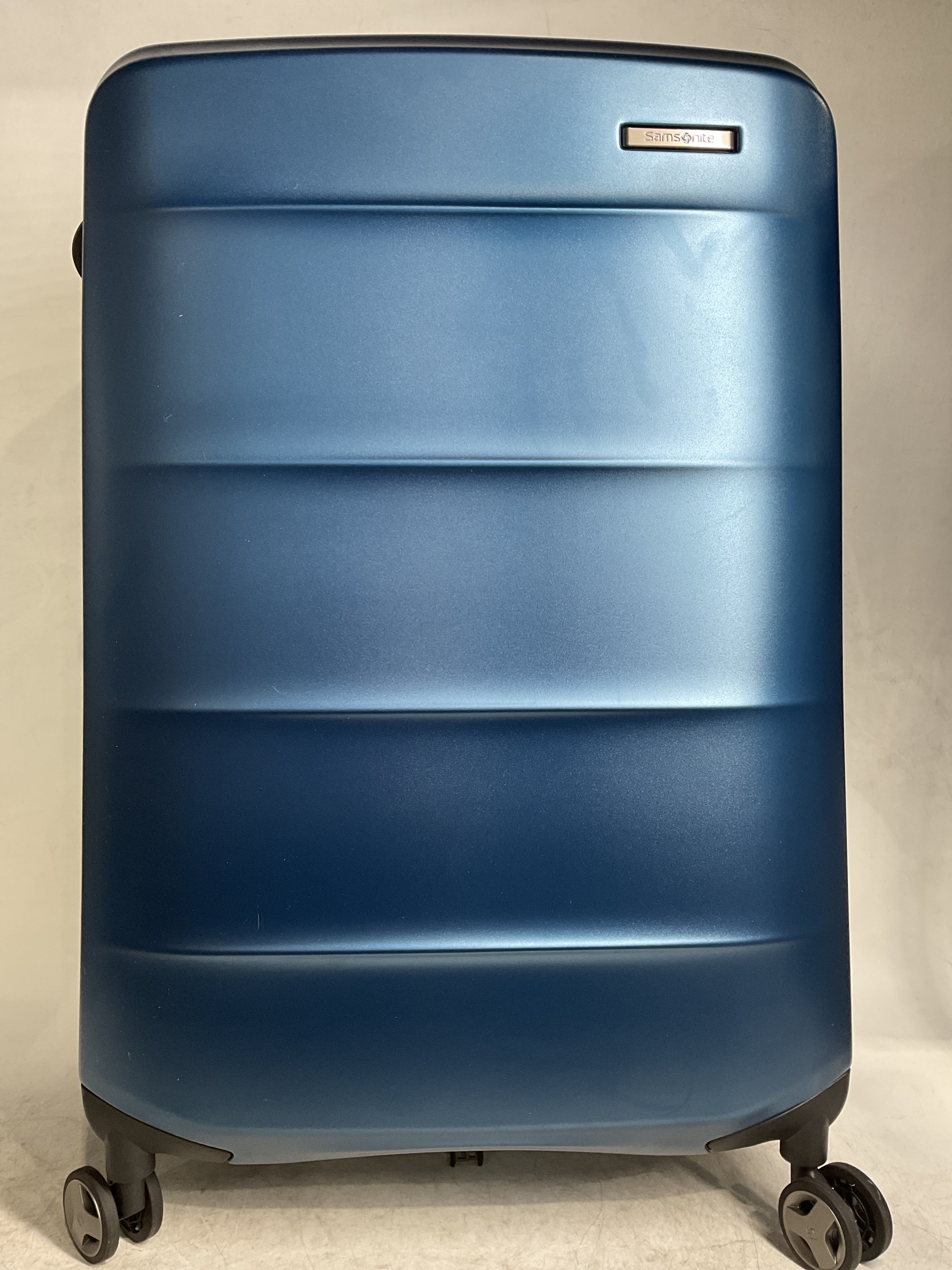 Samsonite Octiv Hardside Spinner ( Blue Denim , Check-Large 28 ) Blue Denim Check Large 28 U14