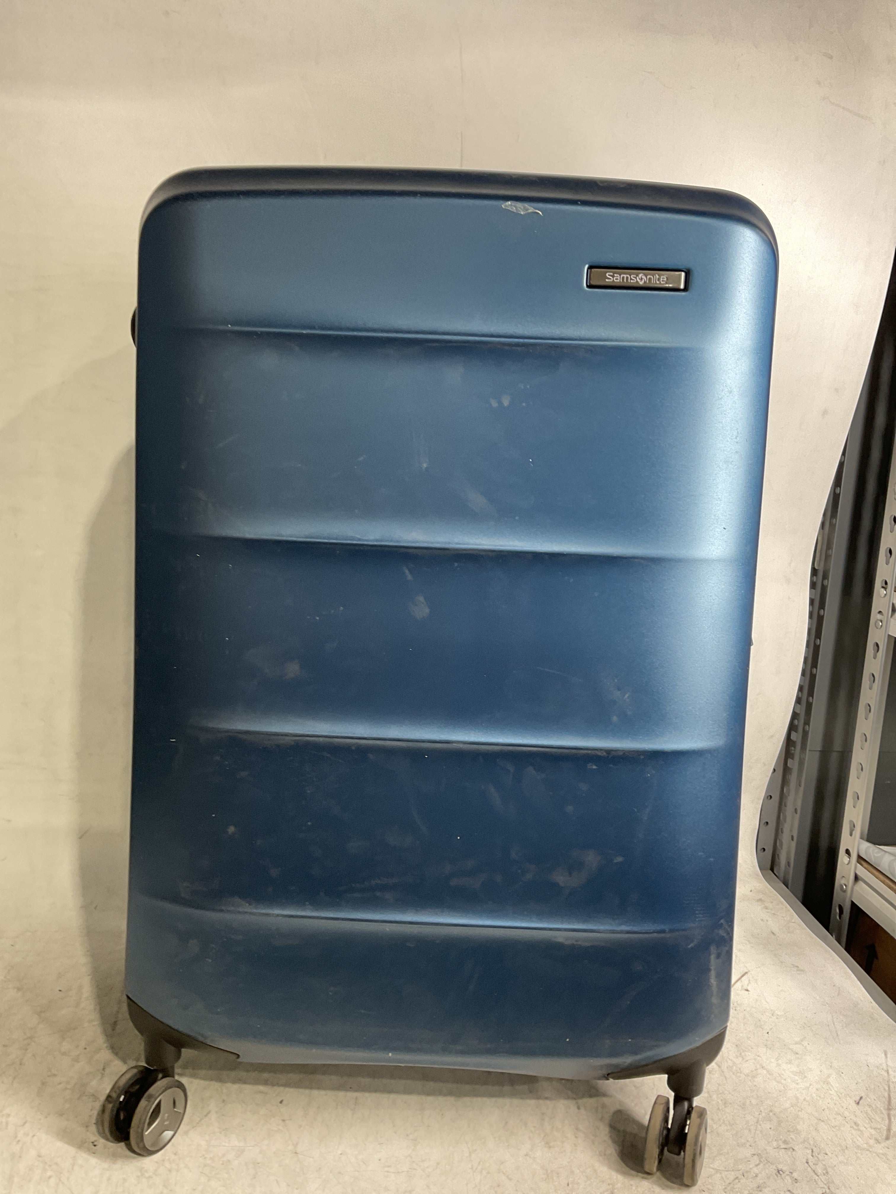 Samsonite Octiv Hardside Spinner ( Blue Denim , Check-Large 28 ) Blue Denim Check Large 28 U4