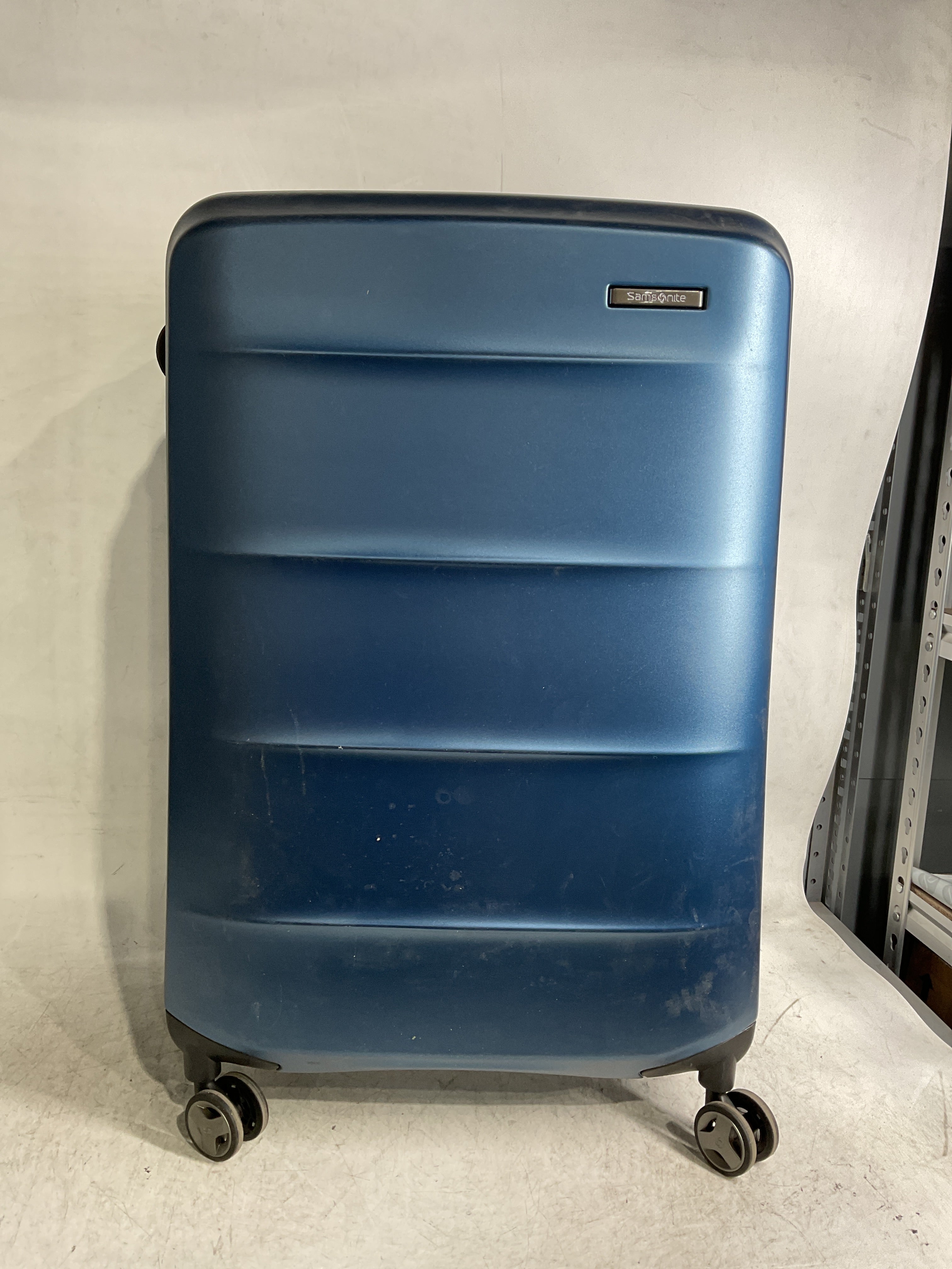 Samsonite Octiv Hardside Spinner ( Blue Denim , Check-Large 28 ) Blue Denim Check Large 28 U8