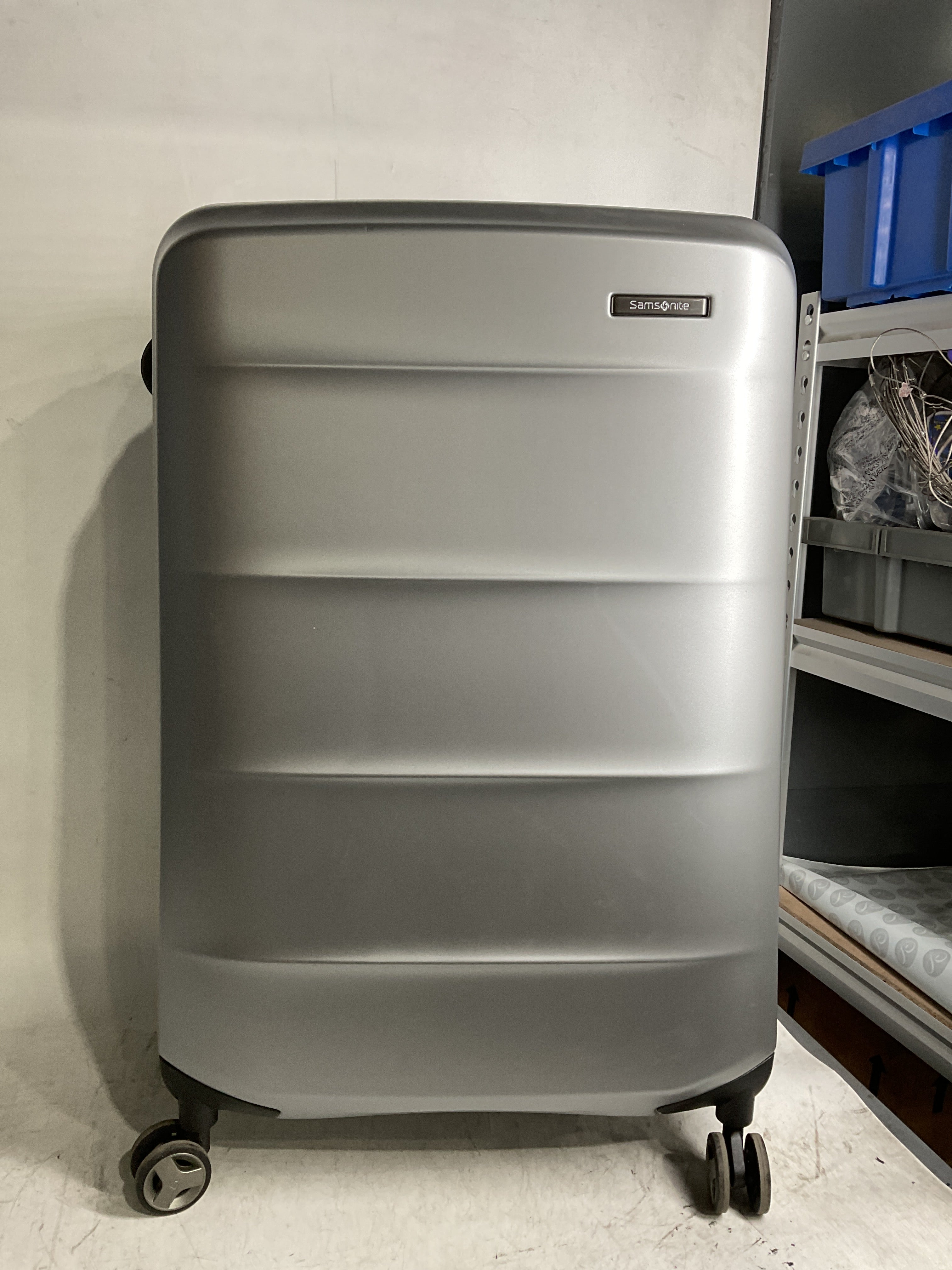 Samsonite Octiv Hardside Spinner ( Aluminum Silver , Check-Large 28 ) Aluminum Silver Check Large 28 U1