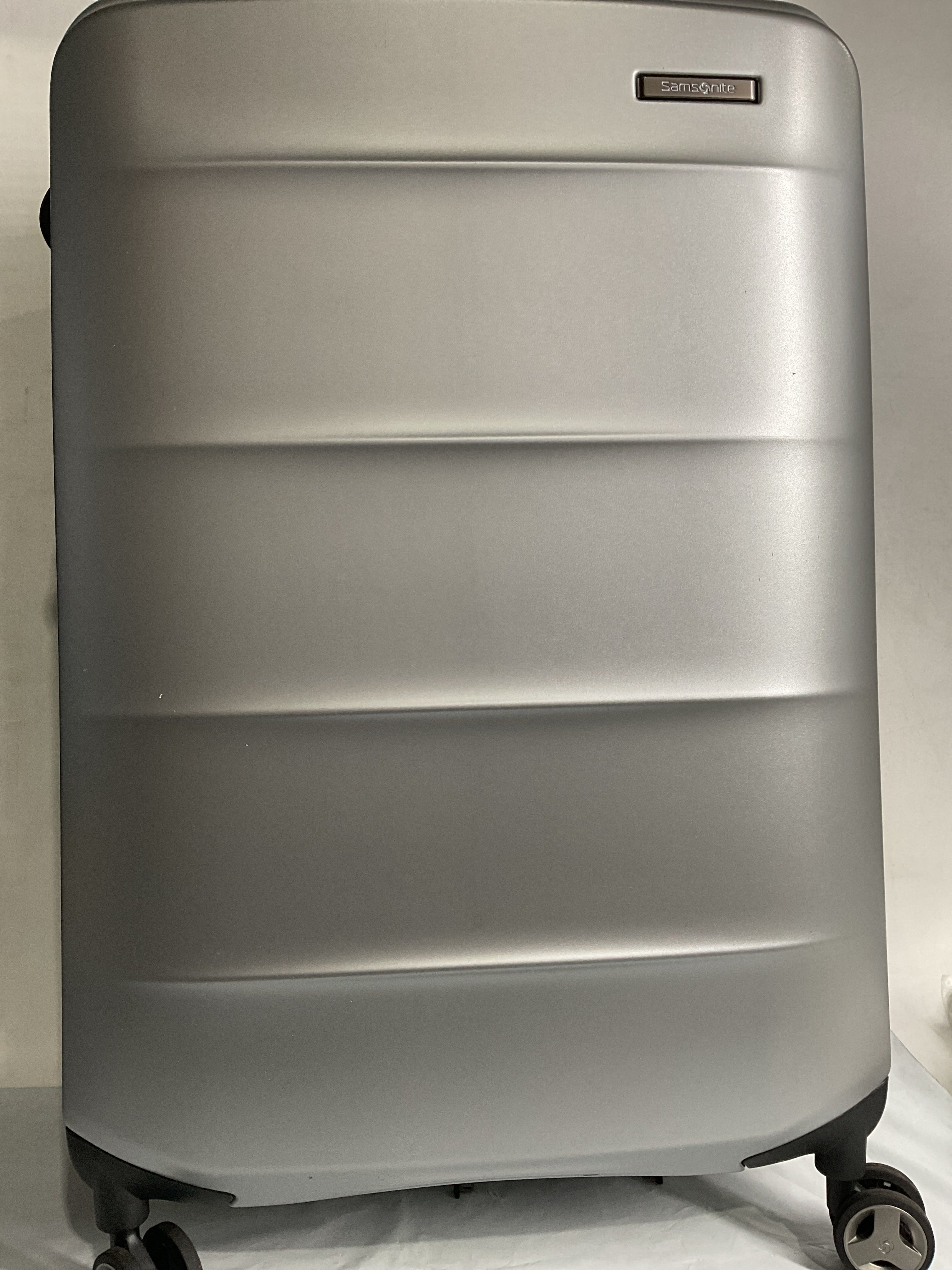 Samsonite Octiv Hardside Spinner ( Aluminum Silver , Check-Large 28 ) Aluminum Silver Check Large 28 U3
