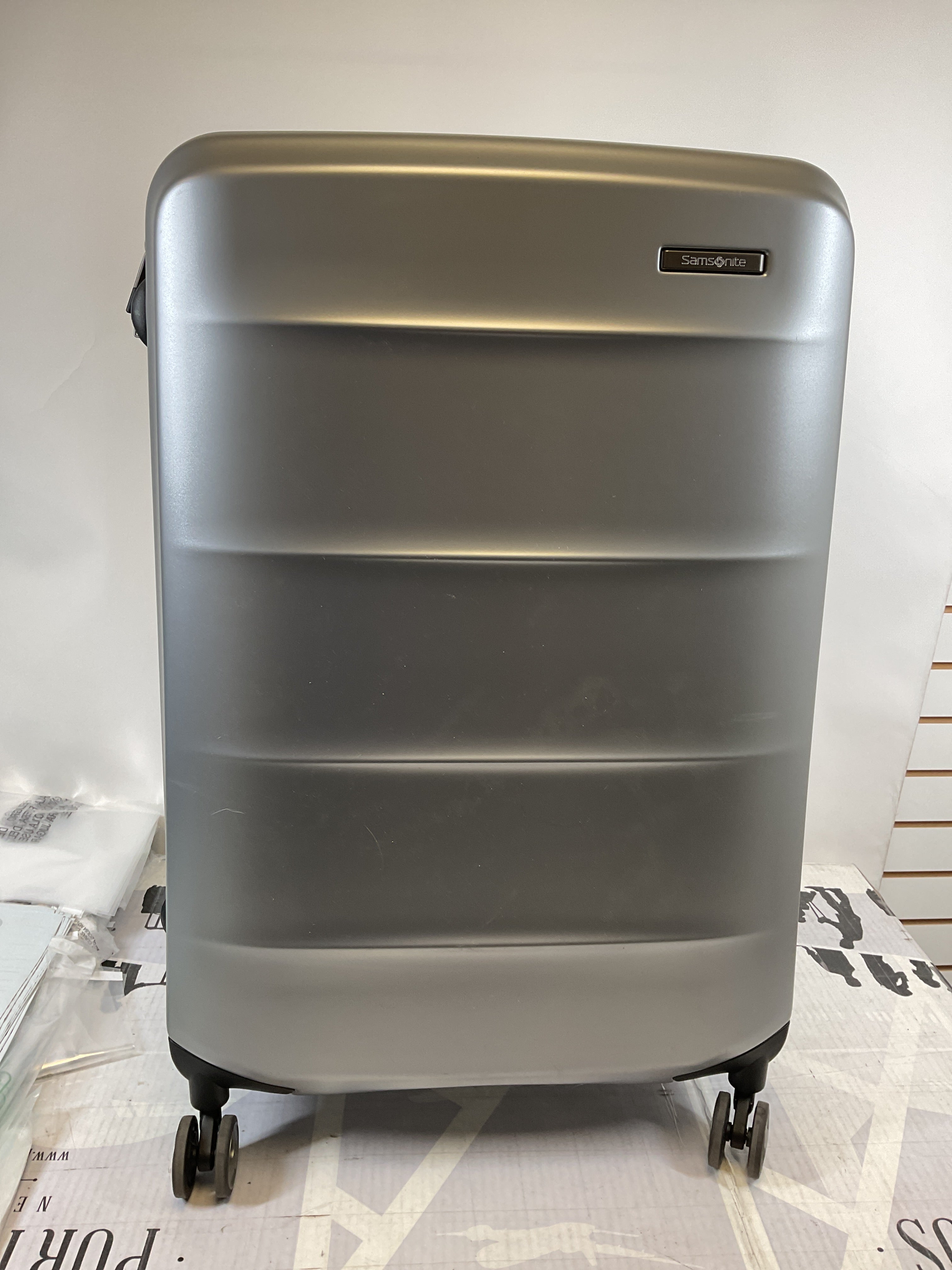 Samsonite Octiv Hardside Spinner ( Aluminum Silver , Check-Large 28 ) Aluminum Silver Check Large 28 U6