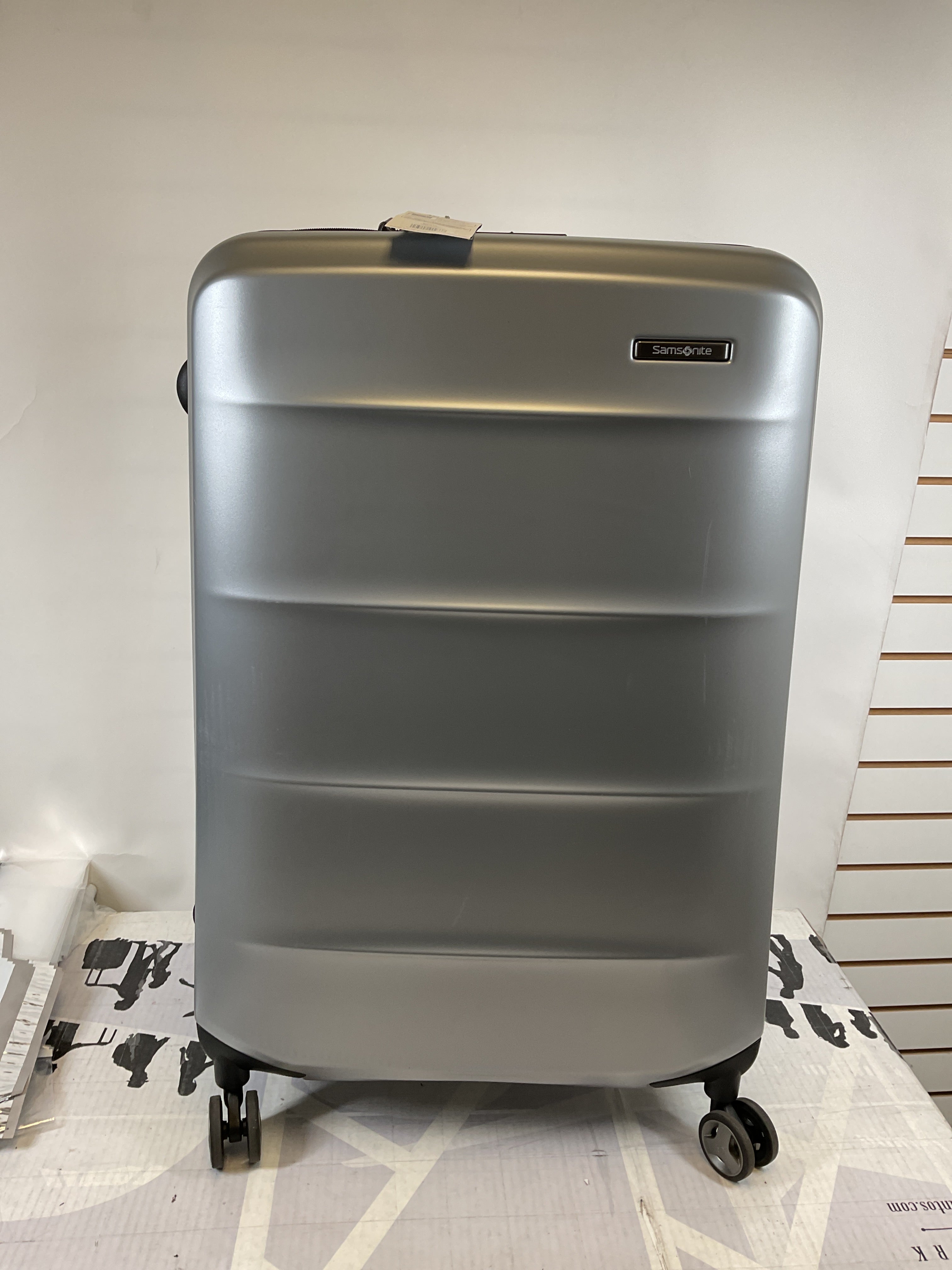 Samsonite Octiv Hardside Spinner ( Aluminum Silver , Check-Large 28 ) Aluminum Silver Check Large 28 U7