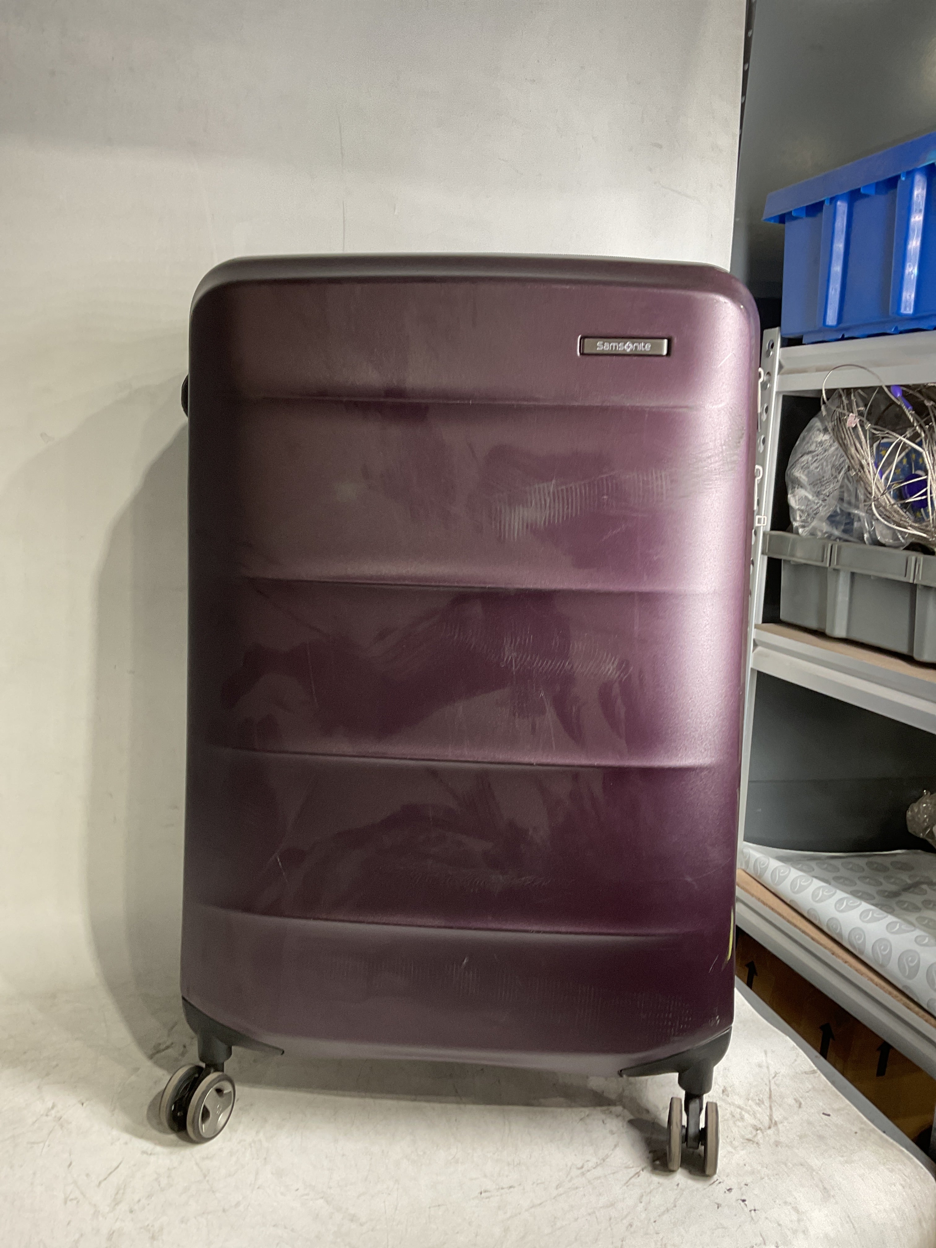 Samsonite Octiv Hardside Spinner ( Amethyst Purple , Check-Large 28 ) Amethyst Purple Check Large 28 U2