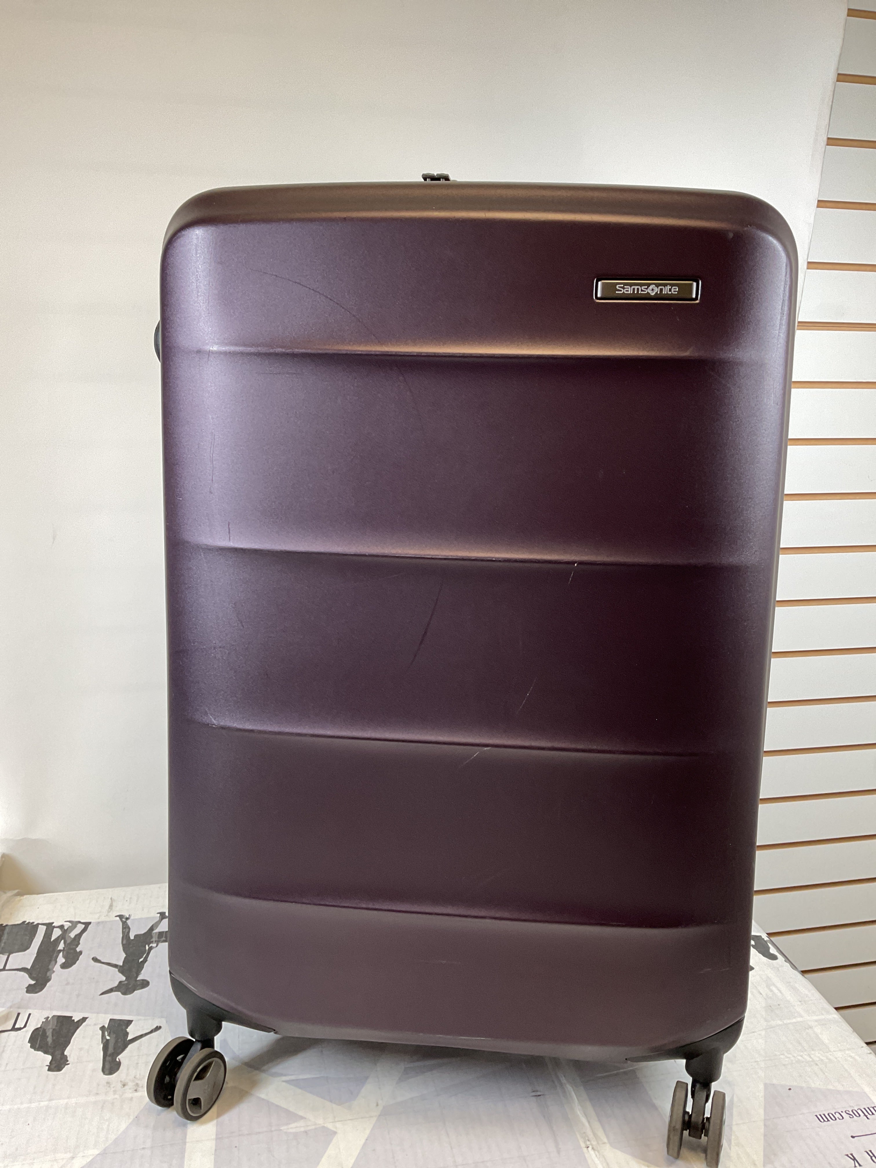 Samsonite Octiv Hardside Spinner ( Amethyst Purple , Check-Large 28 ) Amethyst Purple Check Large 28 U20