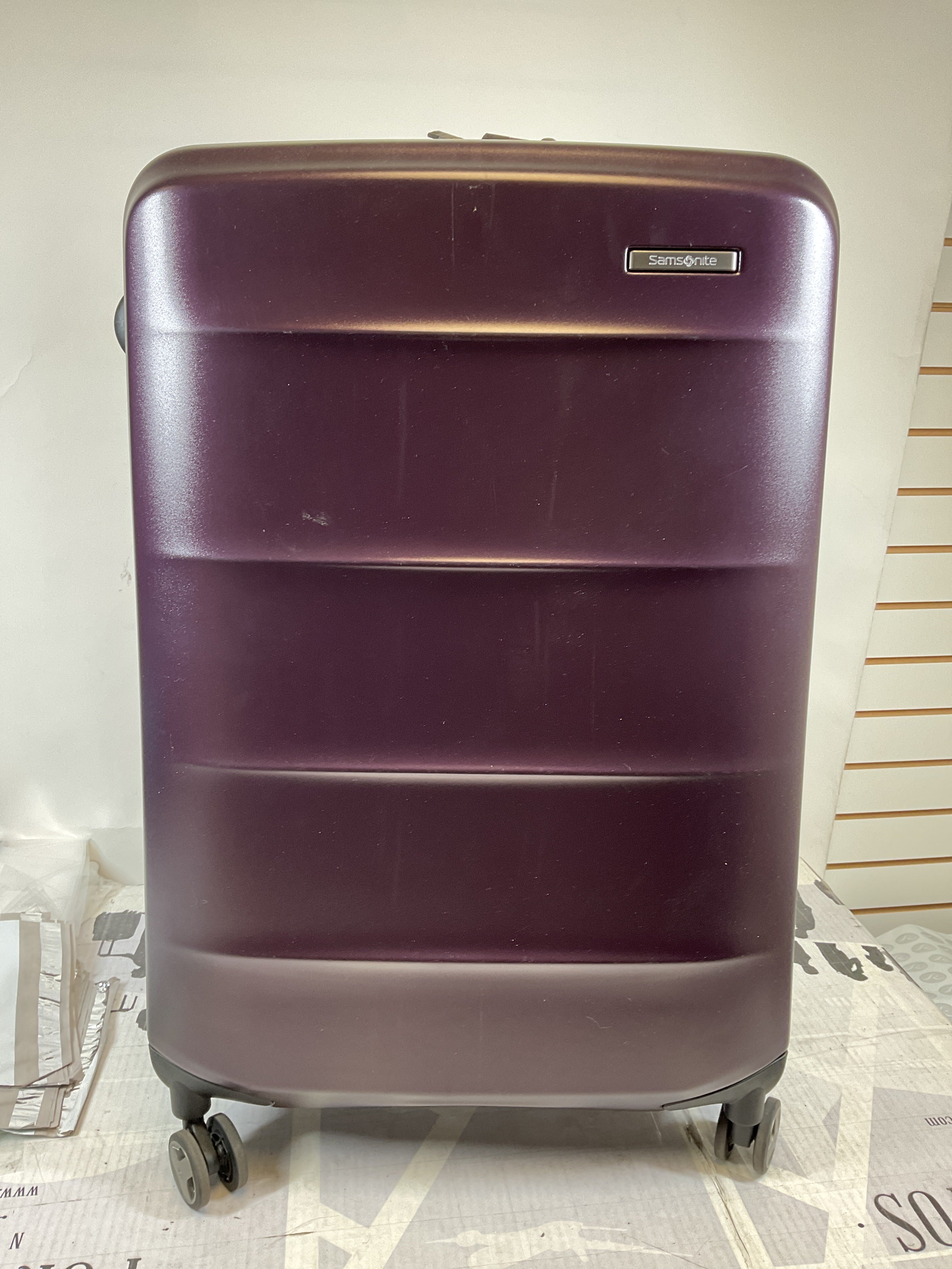 Samsonite Octiv Hardside Spinner ( Amethyst Purple , Check-Large 28 ) Amethyst Purple Check Large 28 U25