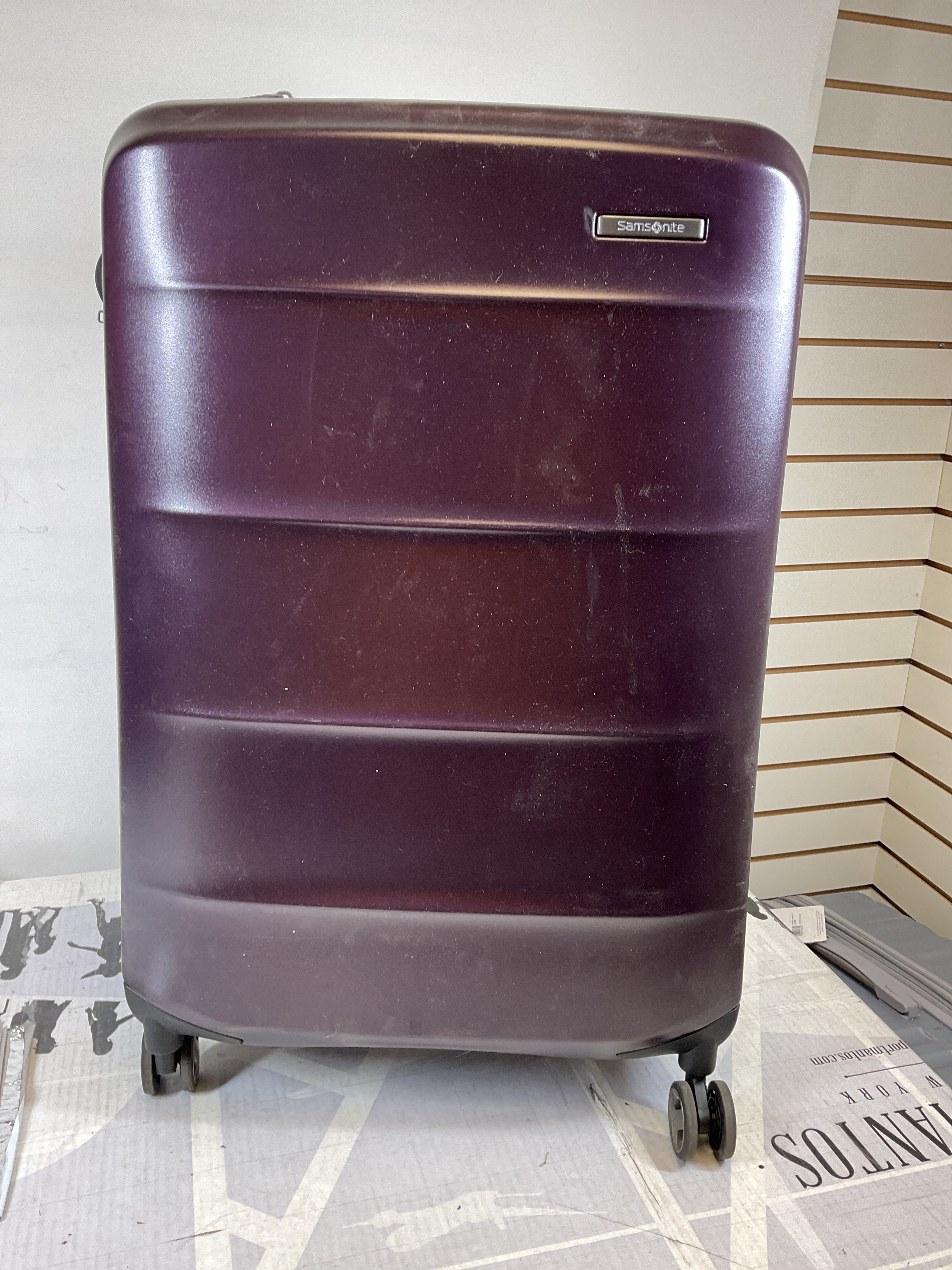Samsonite Octiv Hardside Spinner ( Amethyst Purple , Check-Large 28 ) Amethyst Purple Check Large 28 U26