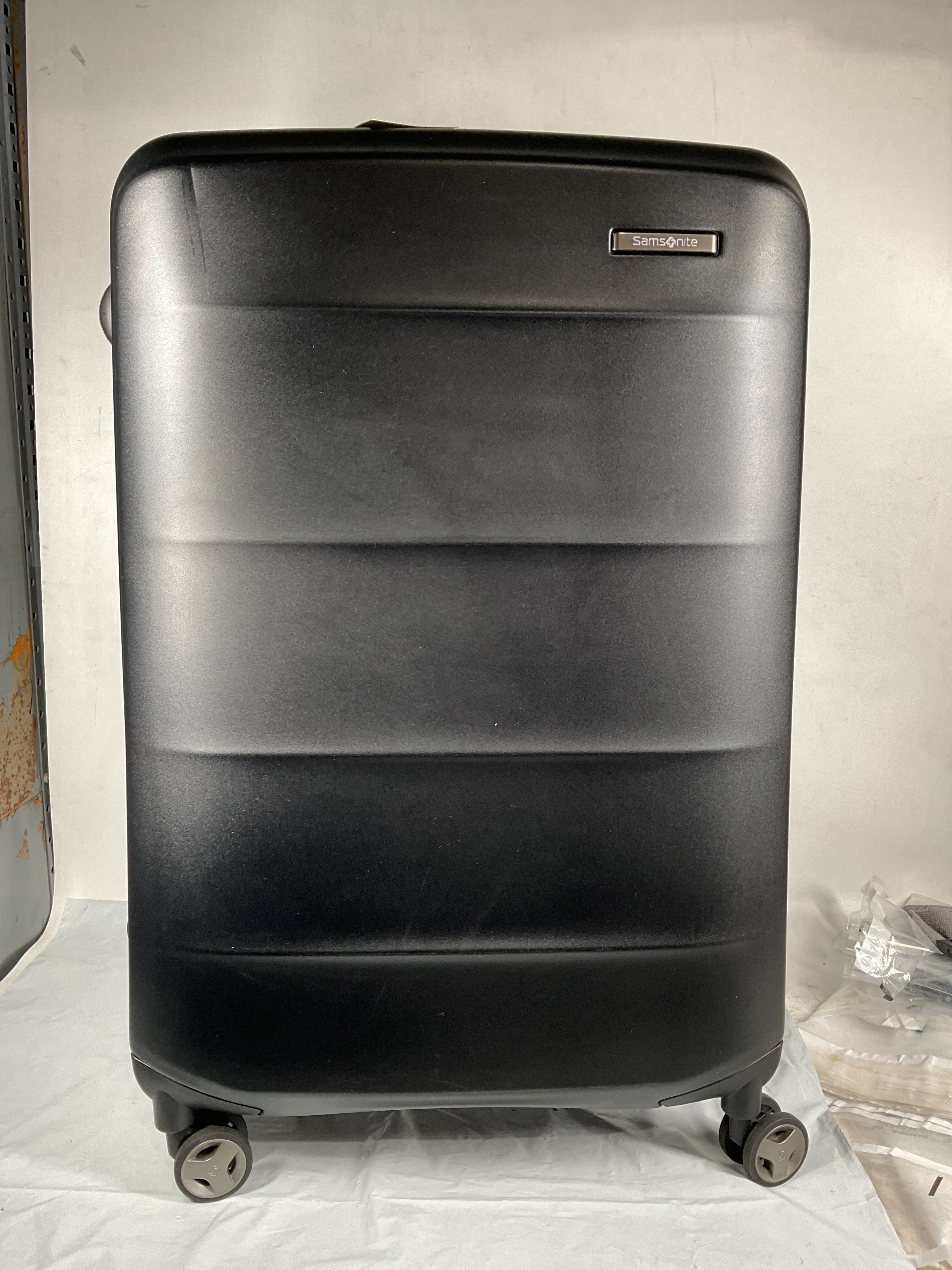 Samsonite Octiv Hardside Spinner ( Stealth Black , Check-Large 28 ) Stealth Black Check Large 28 U10