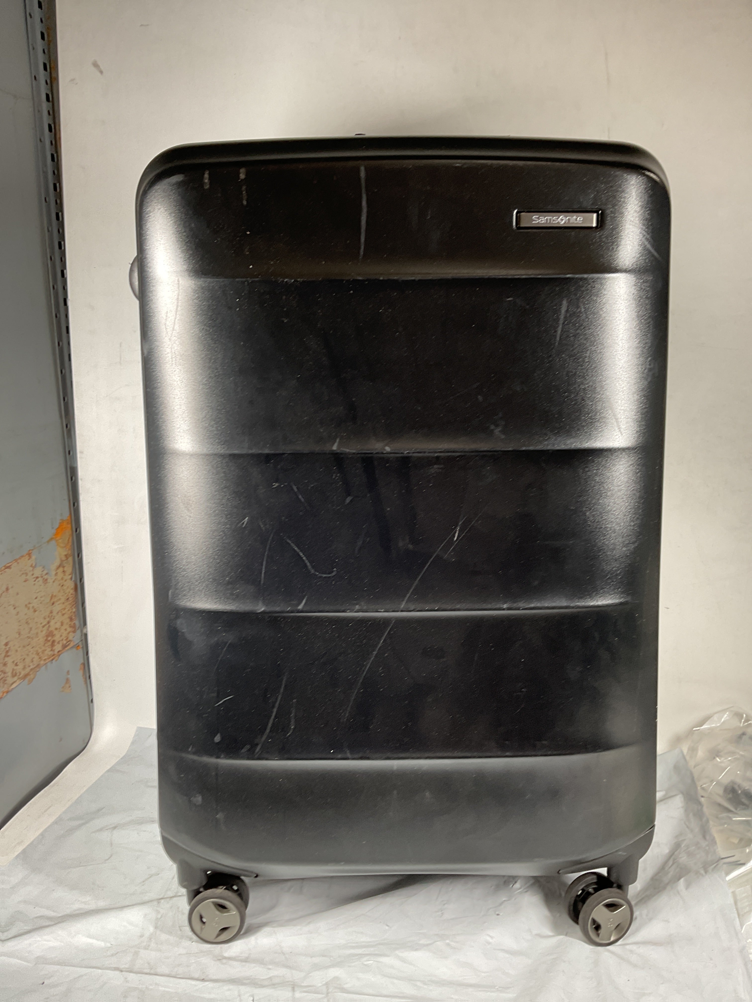 Samsonite Octiv Hardside Spinner ( Stealth Black , Check-Large 28 ) Stealth Black Check Large 28 U11