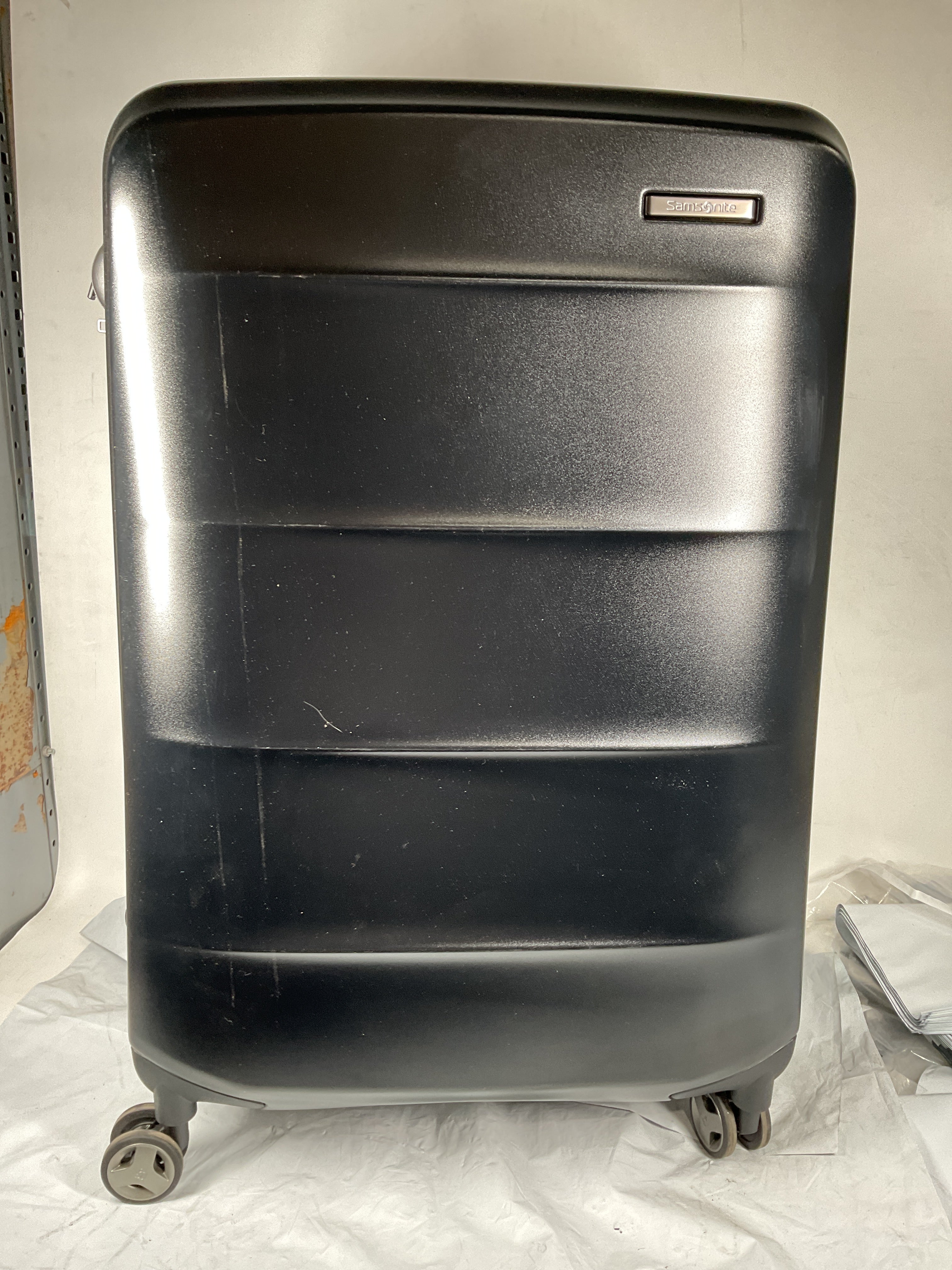 Samsonite Octiv Hardside Spinner ( Stealth Black , Check-Large 28 ) Stealth Black Check Large 28 U15