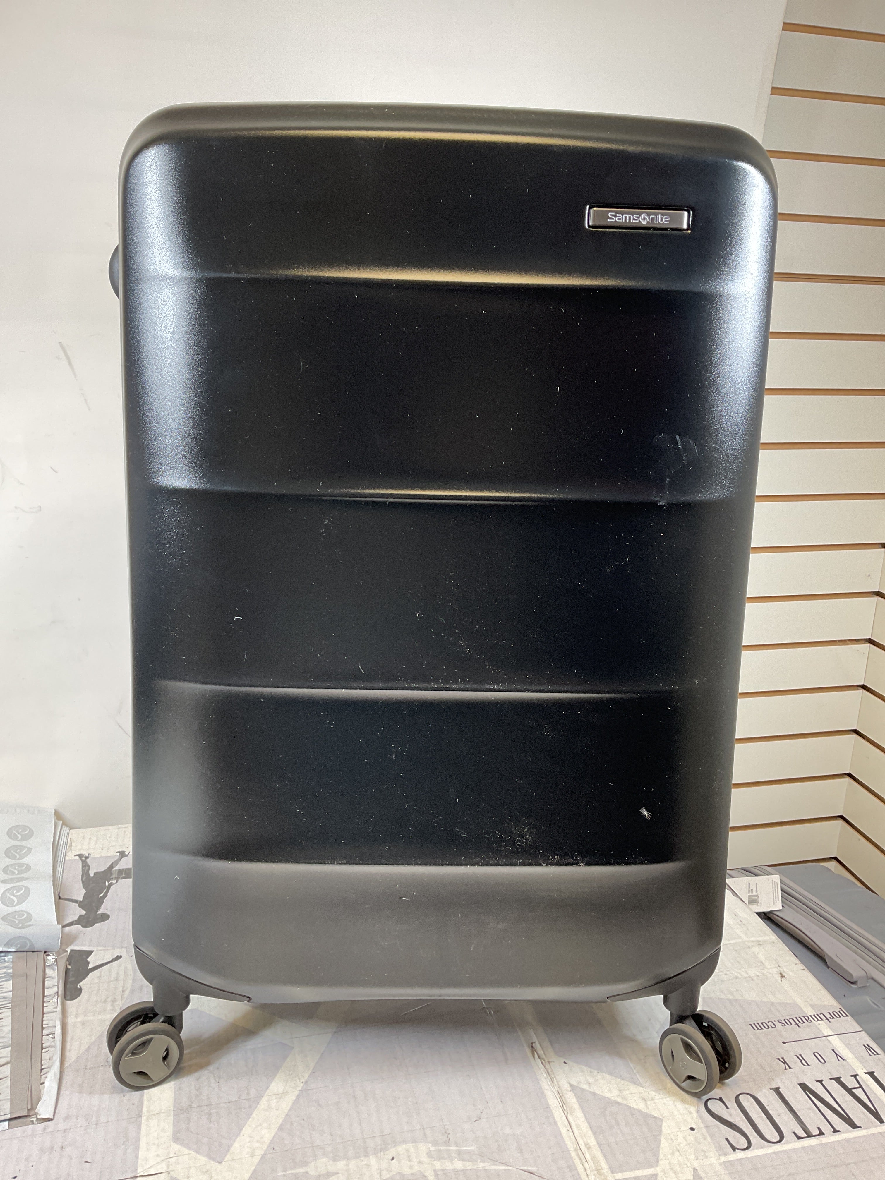 Samsonite Octiv Hardside Spinner ( Stealth Black , Check-Large 28 ) Stealth Black Check Large 28 U18