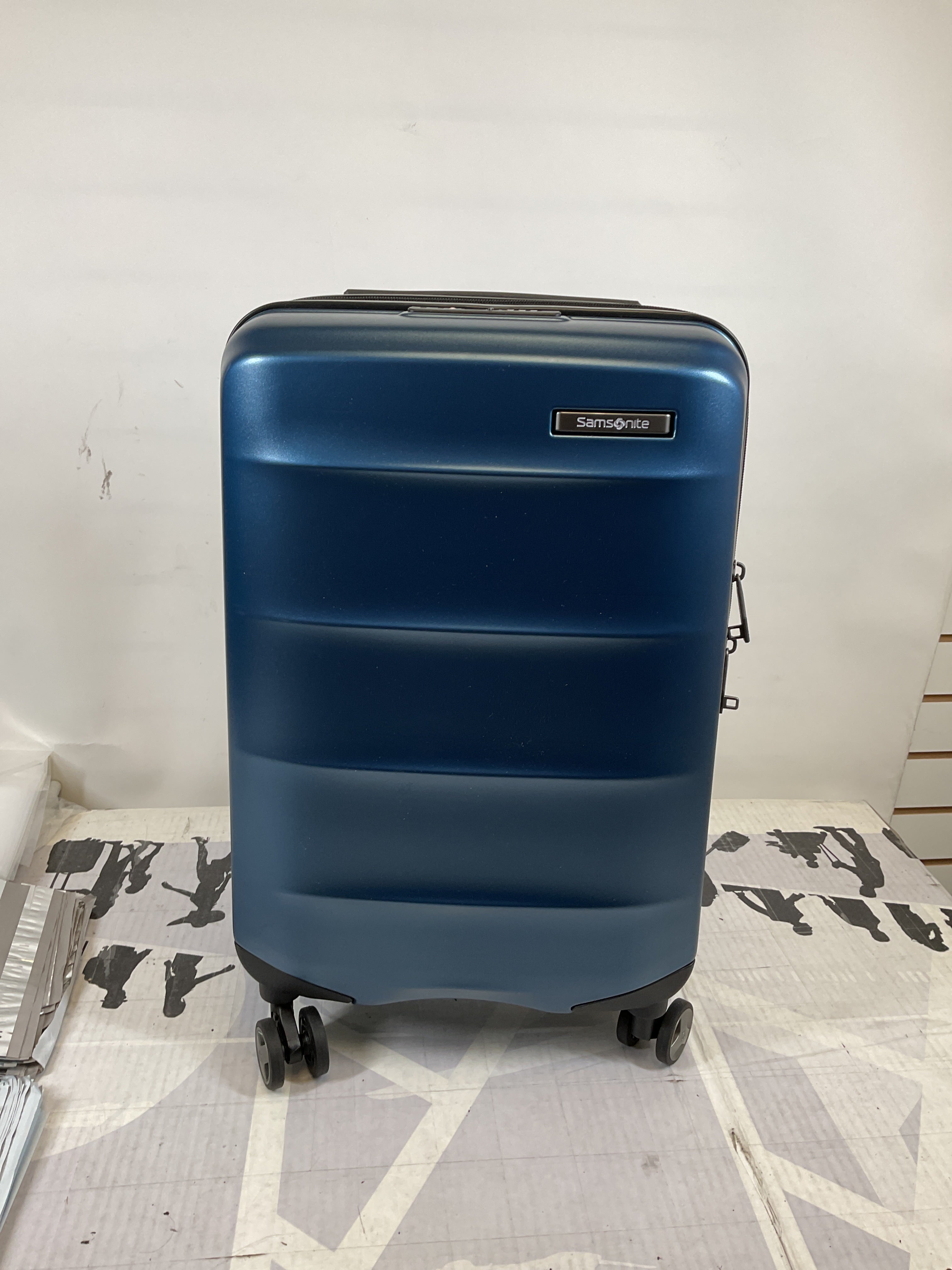 Samsonite Octiv Hardside Spinner ( Blue Denim , Carry-On 20-Inch ) Blue Denim Carry On 20 Inch U9