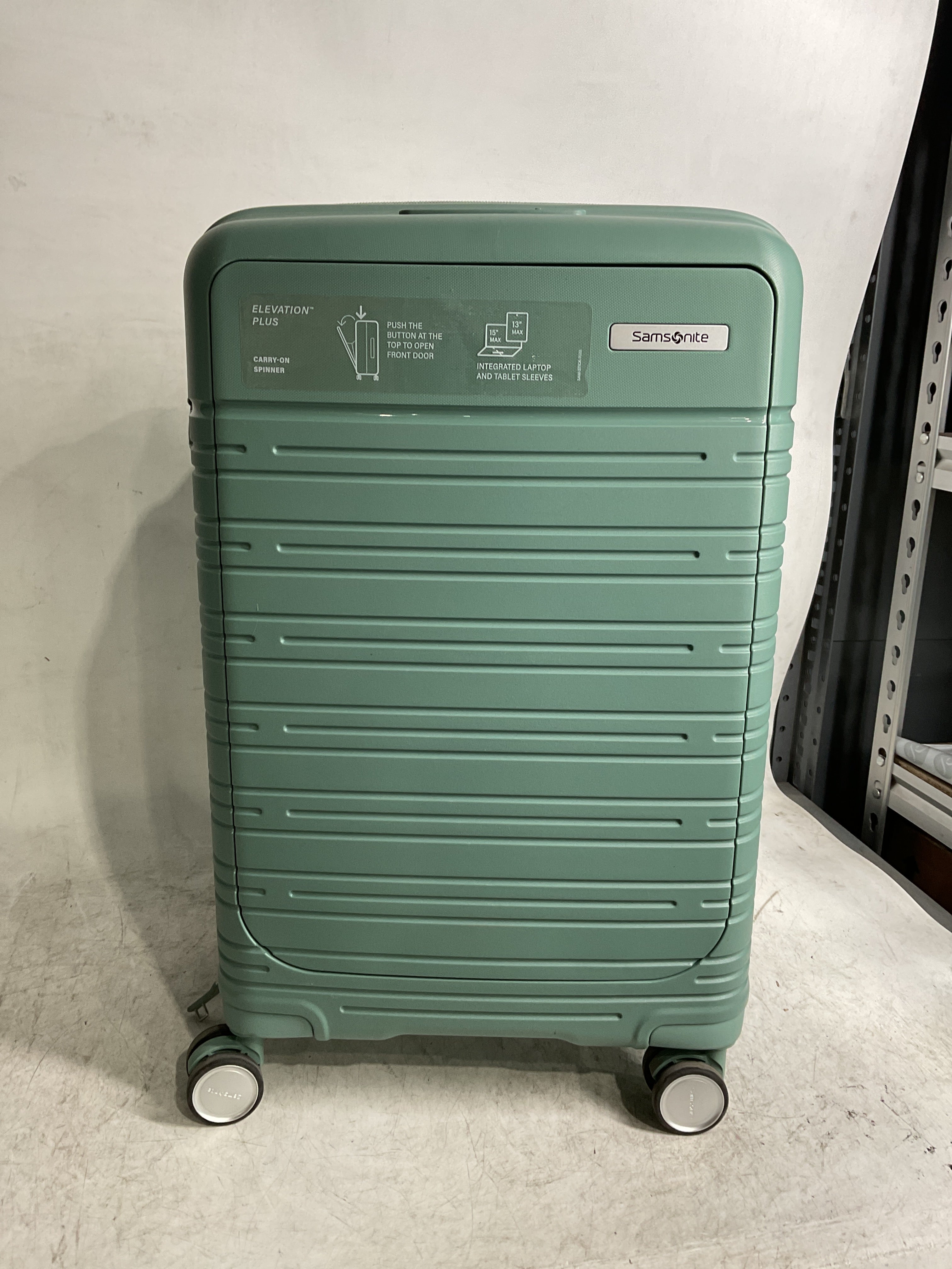 Samsonite Elevation Plus Carry-On Spinner ( Cypress Green , One Size ) Cypress Green One Size U1