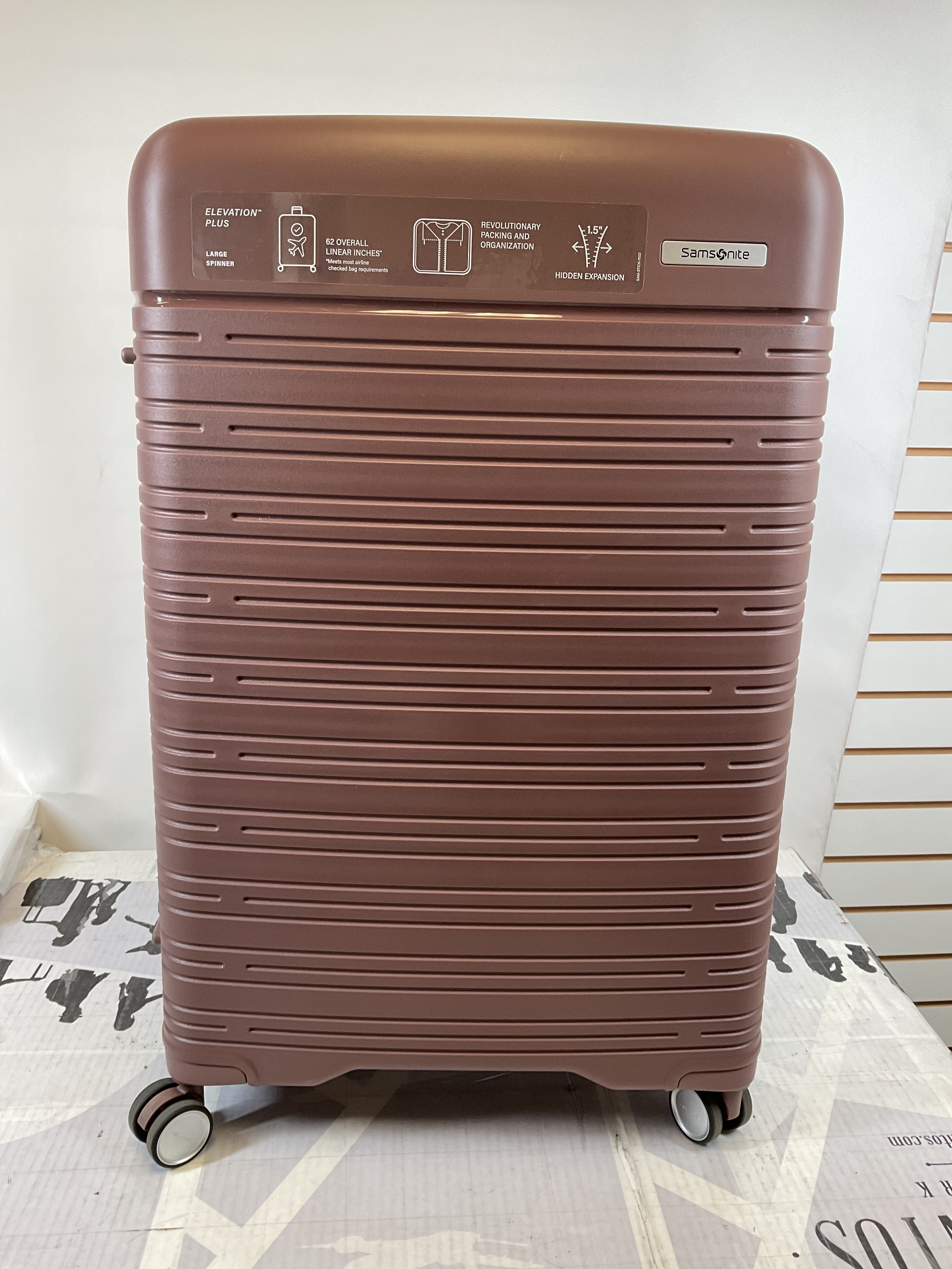 Samsonite Elevation Plus Large Spinner ( Chocolate Mauve , One Size ) Chocolate Mauve One Size U2