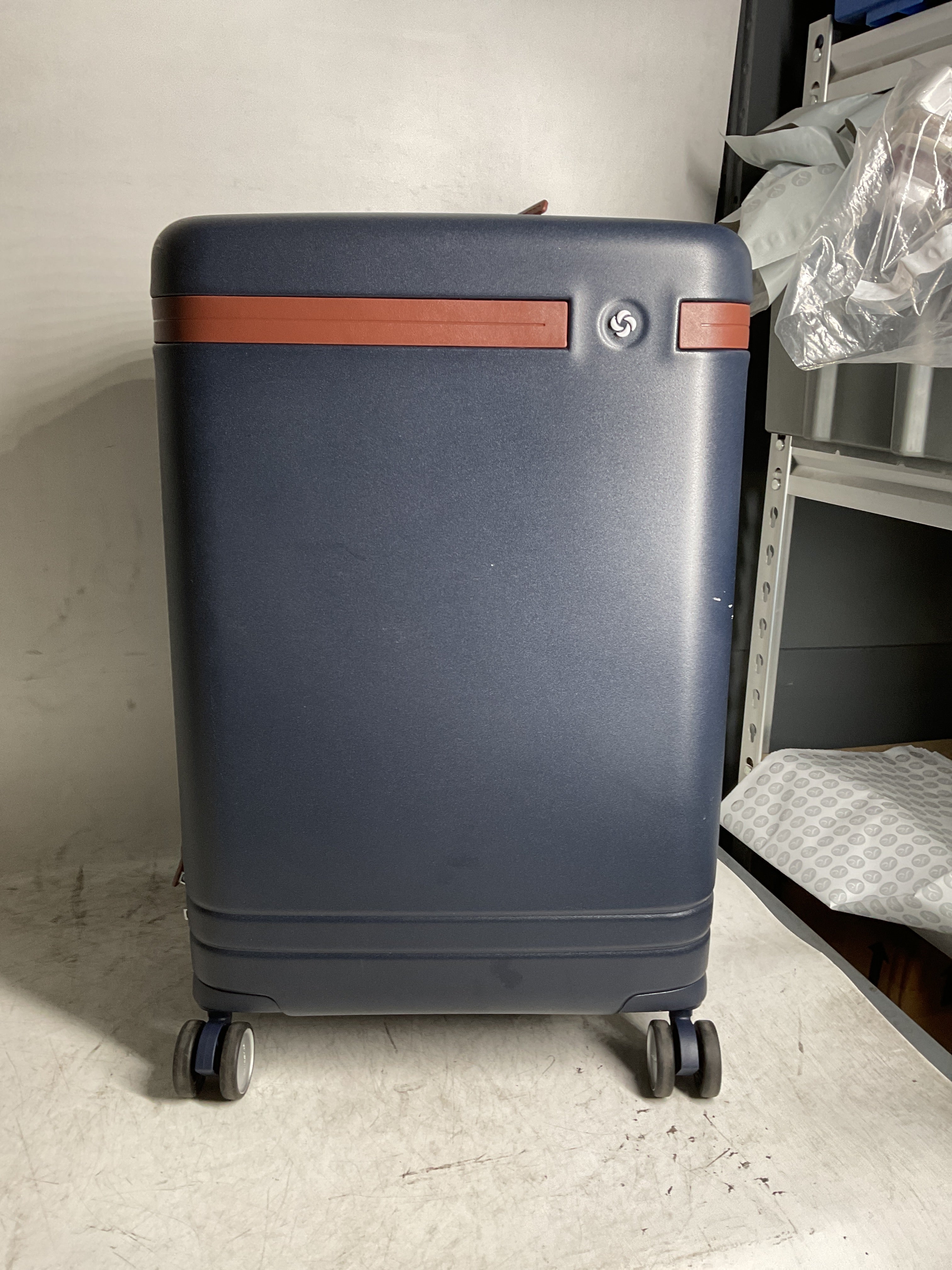 Samsonite Virtuosa Hardside Expandable Luggage with Spinner Wheels ( Navy , Carry-On 21-Inch ) Navy Carry On 21 Inch U1
