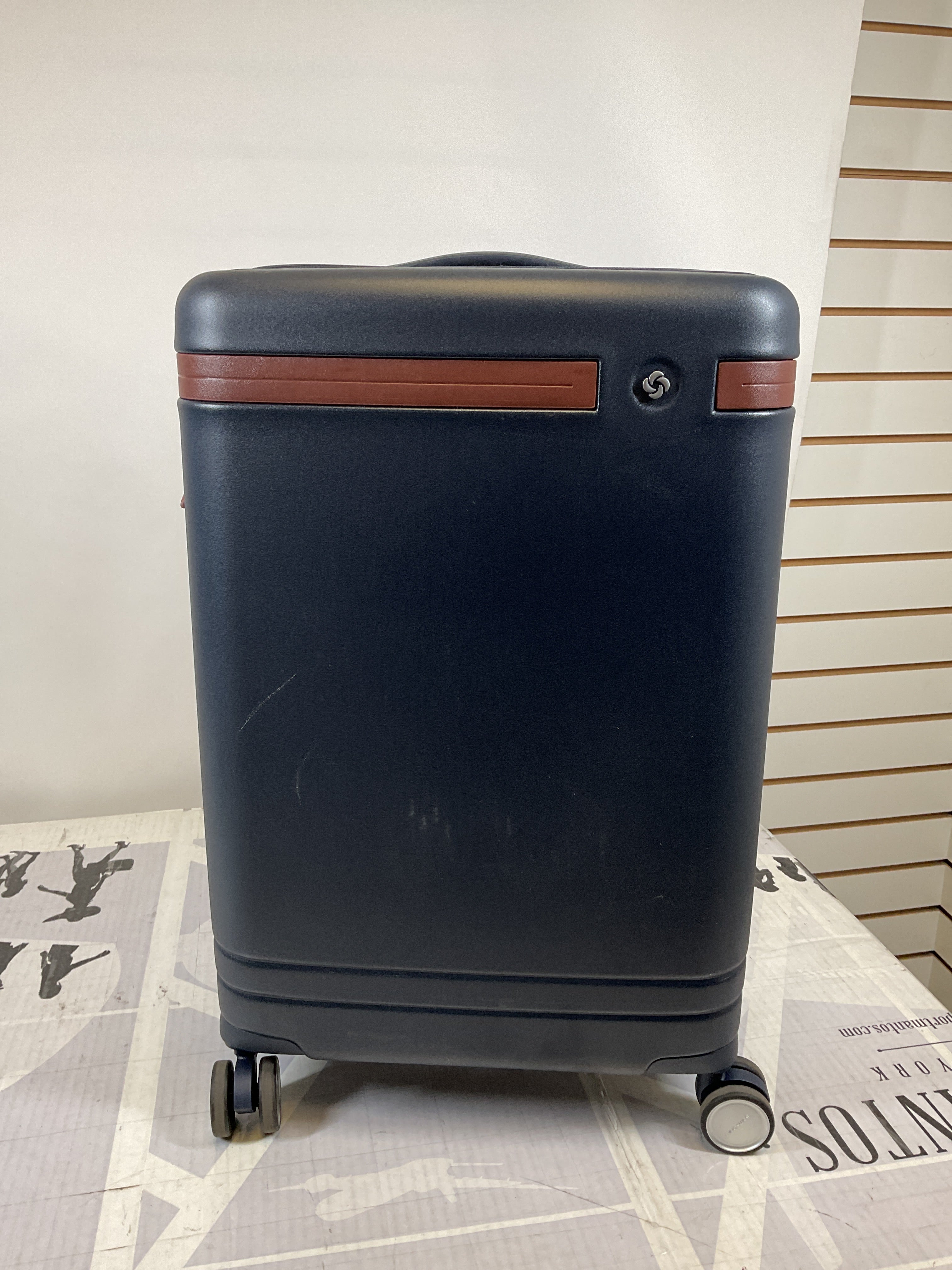 Samsonite Virtuosa Hardside Expandable Luggage with Spinner Wheels ( Navy , Carry-On 21-Inch ) Navy Carry On 21 Inch U11
