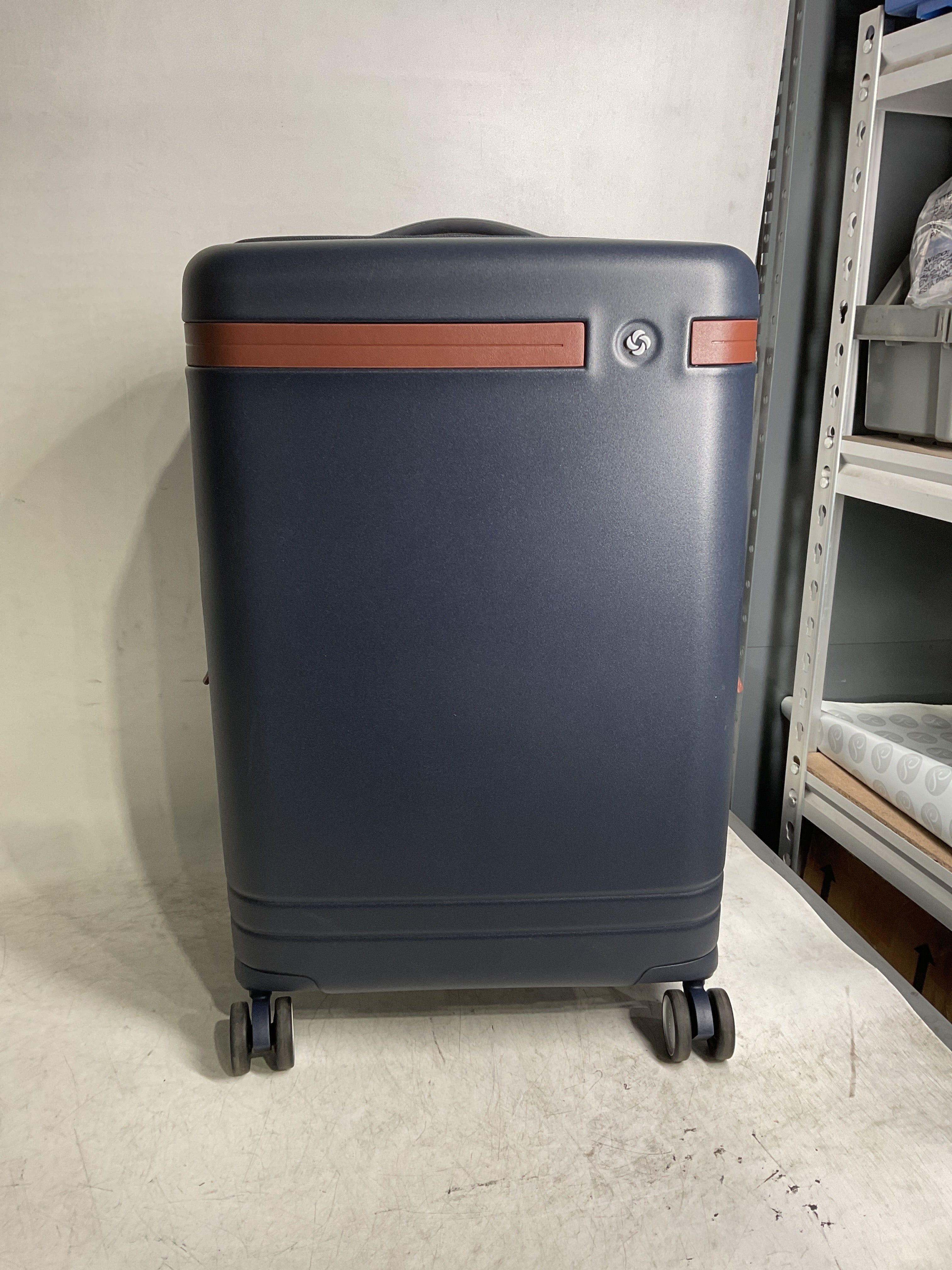 Samsonite Virtuosa Hardside Expandable Luggage with Spinner Wheels ( Navy , Carry-On 21-Inch ) Navy Carry On 21 Inch U3